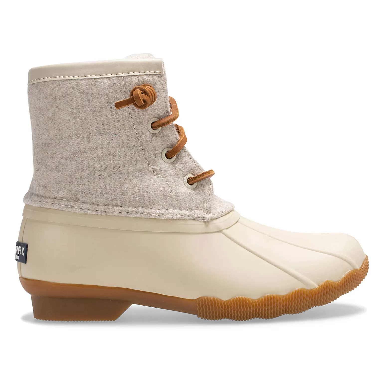 Boots | Big Kid (sizes 10.5 & up)*Sperry Big Kid's Saltwater Wool Duck Boot Oat