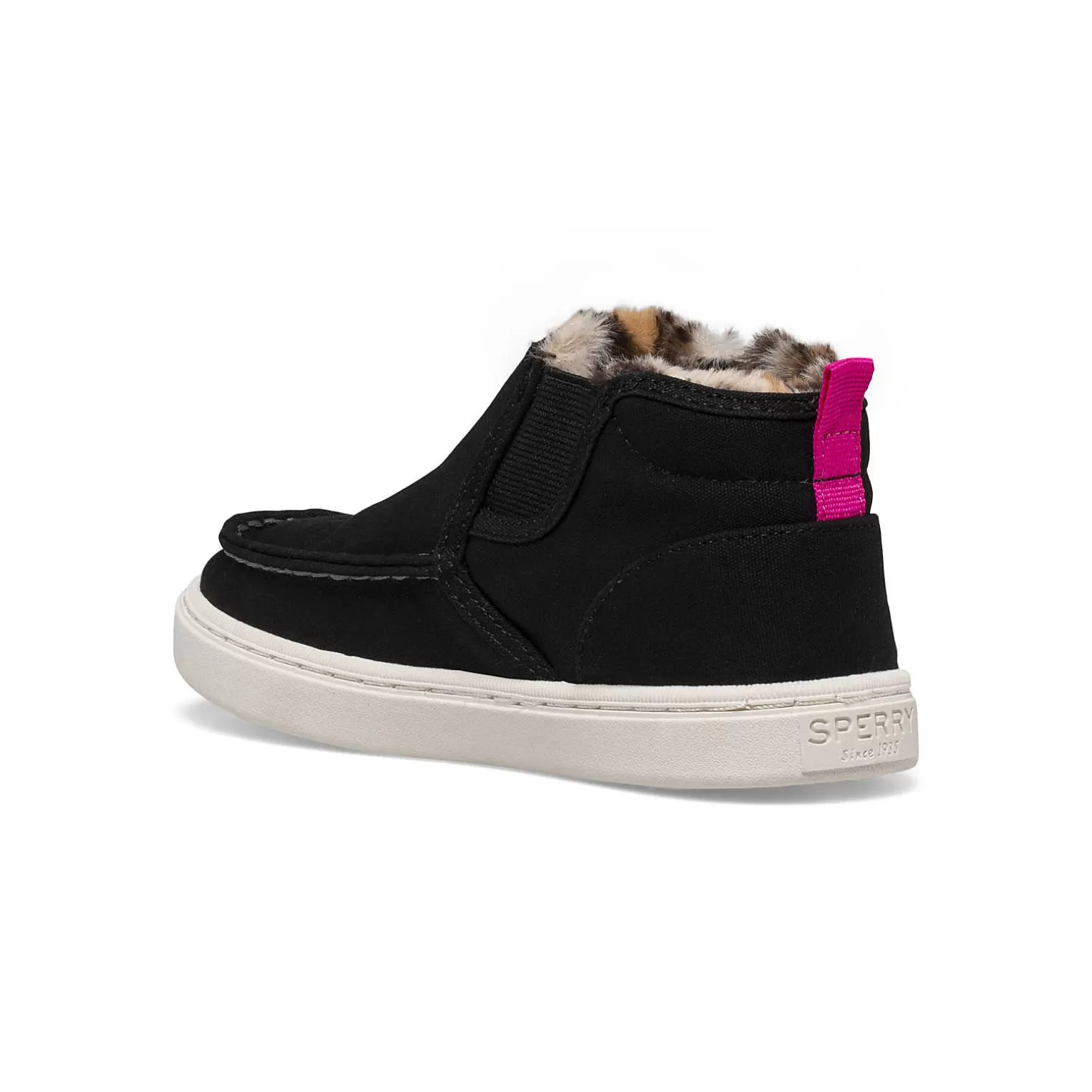 Sneakers*Sperry Big Kid's Salty Cozy Mid Sneaker Black