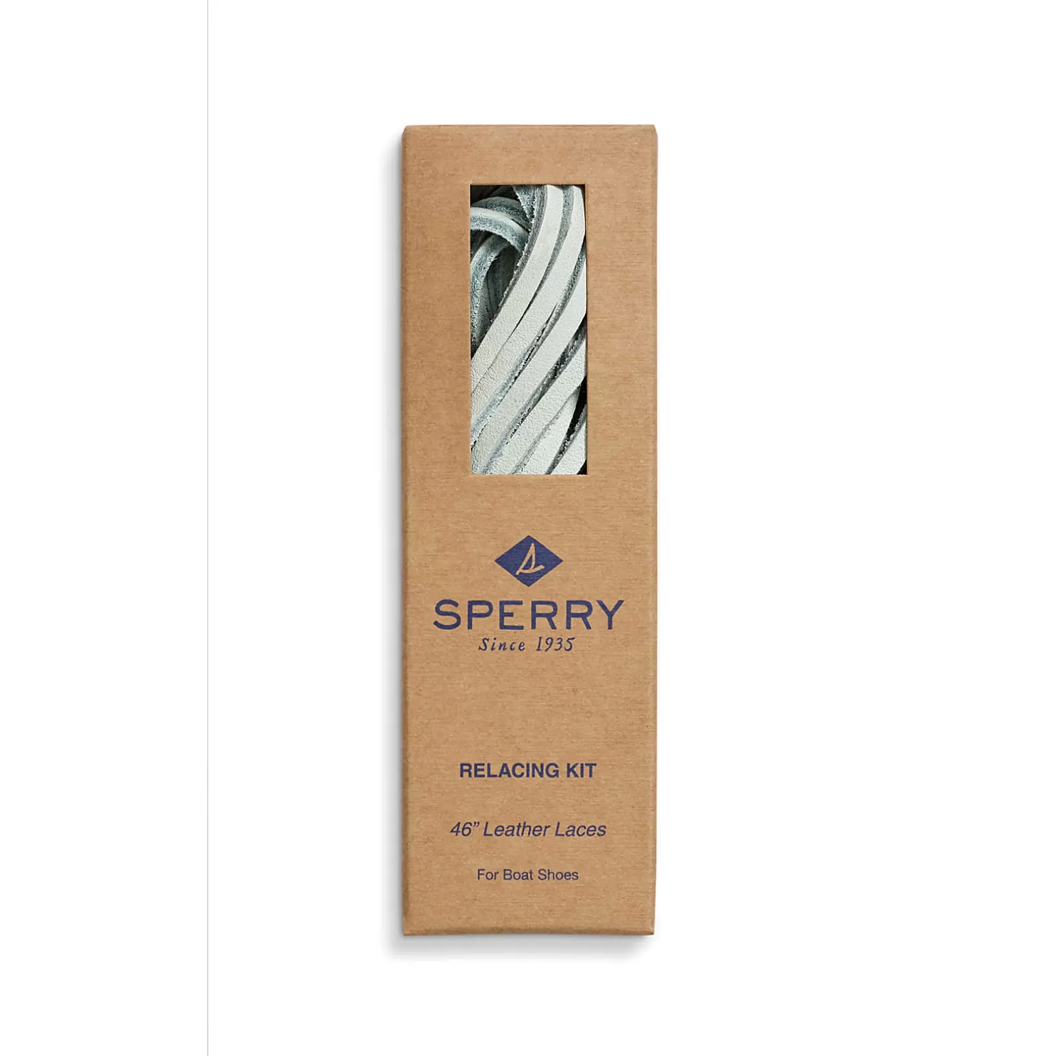 Shoe Care & Laces*Sperry Lace Kit With Needle White