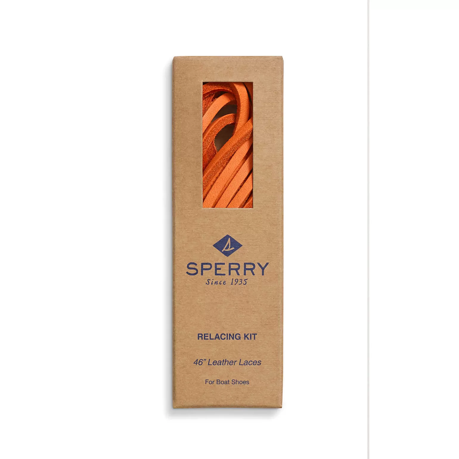 Shoe Care & Laces*Sperry Lace Kit With Needle Orange Peel