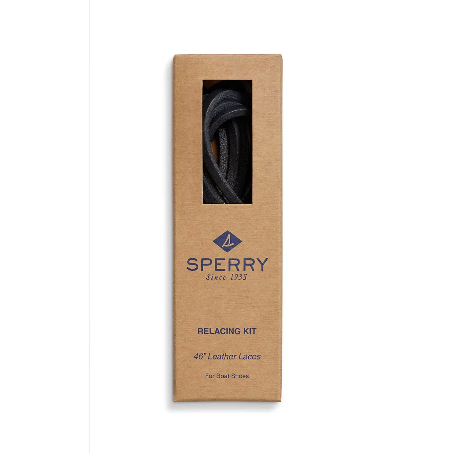 Shoe Care & Laces*Sperry Lace Kit With Needle Black