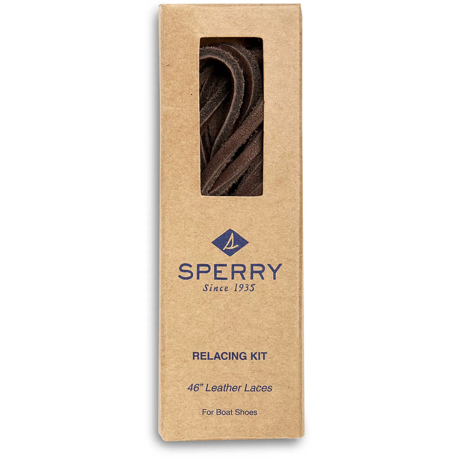 Shoe Care & Laces*Sperry Lace Kit With Needle Badger Brown