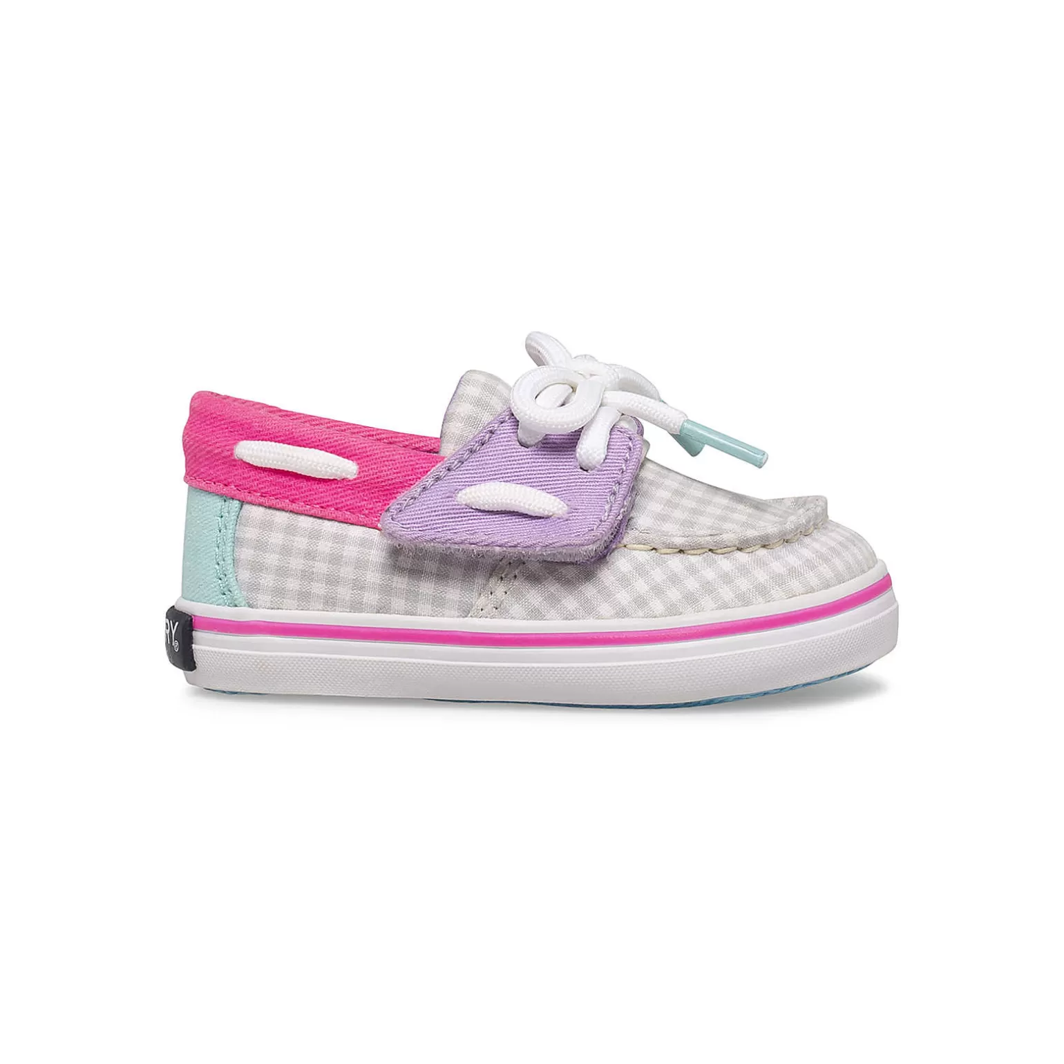 Boat Shoes | Baby*Sperry Little Kid's Intrepid Crib Junior Boat Shoe Gingham