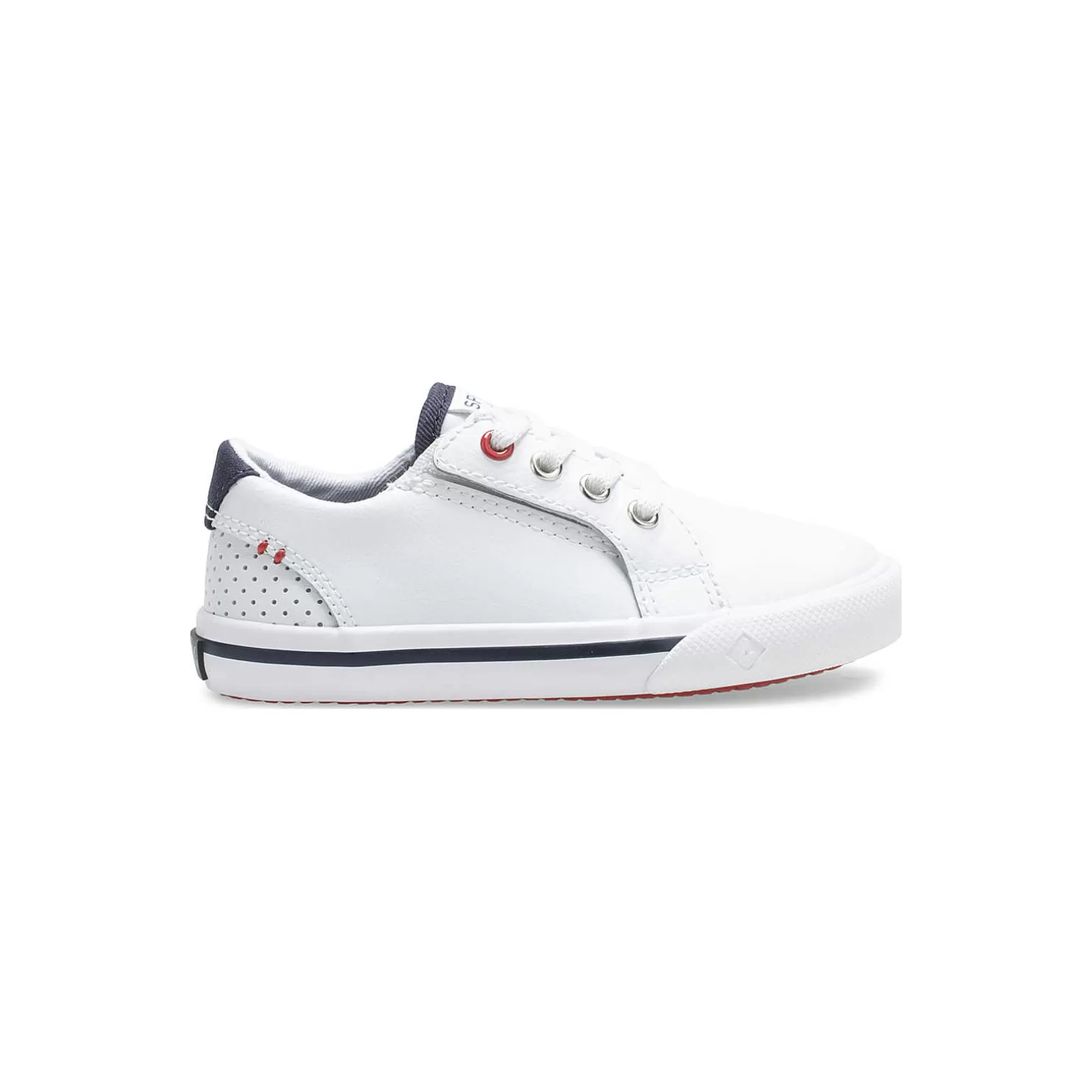 Sneakers | Little Kid (sizes 1-10)*Sperry Little Kid's Striper II LTT Junior Sneaker White