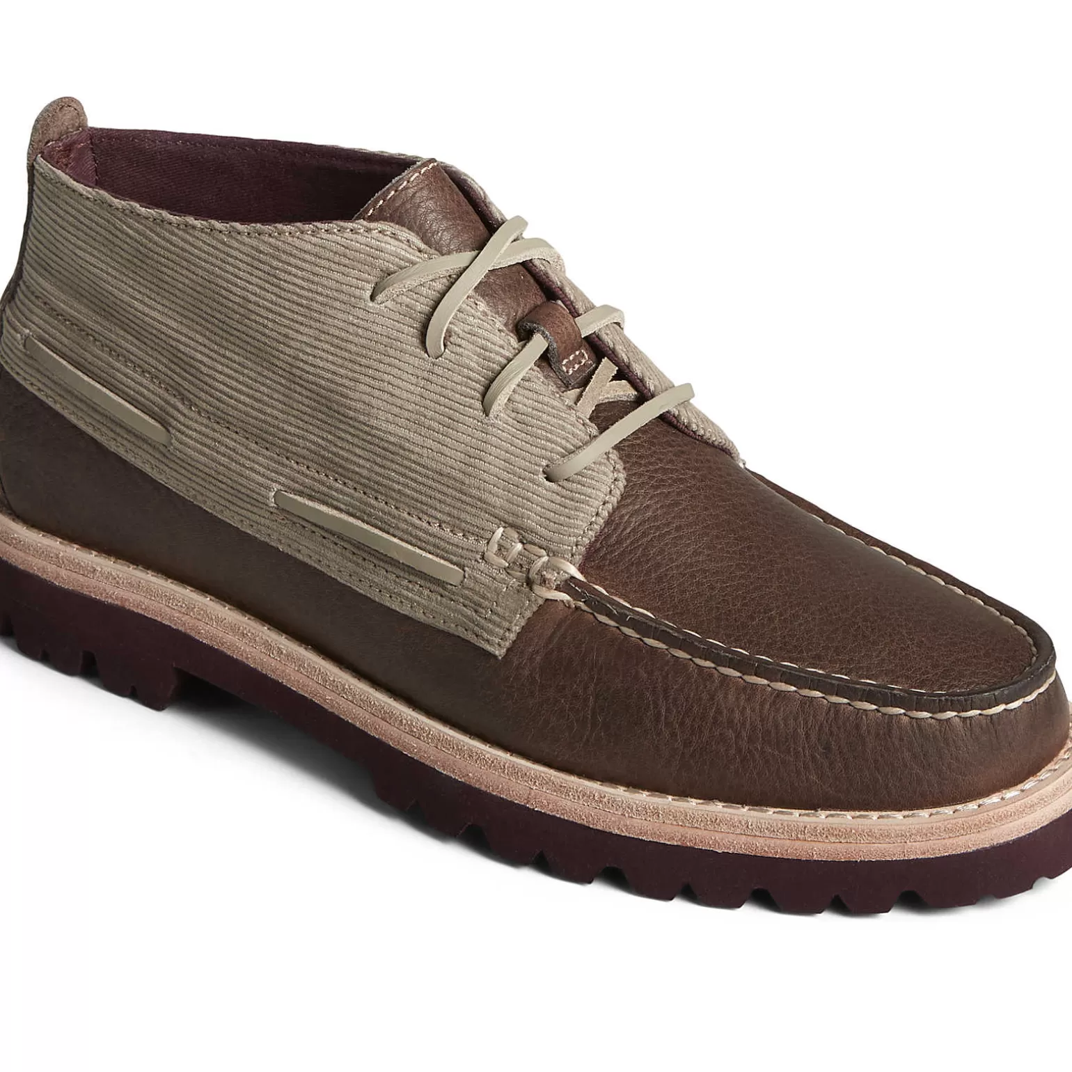 Sale | Boots*Sperry Men's Authentic Original™ Chukka Corduroy Boot Taupe