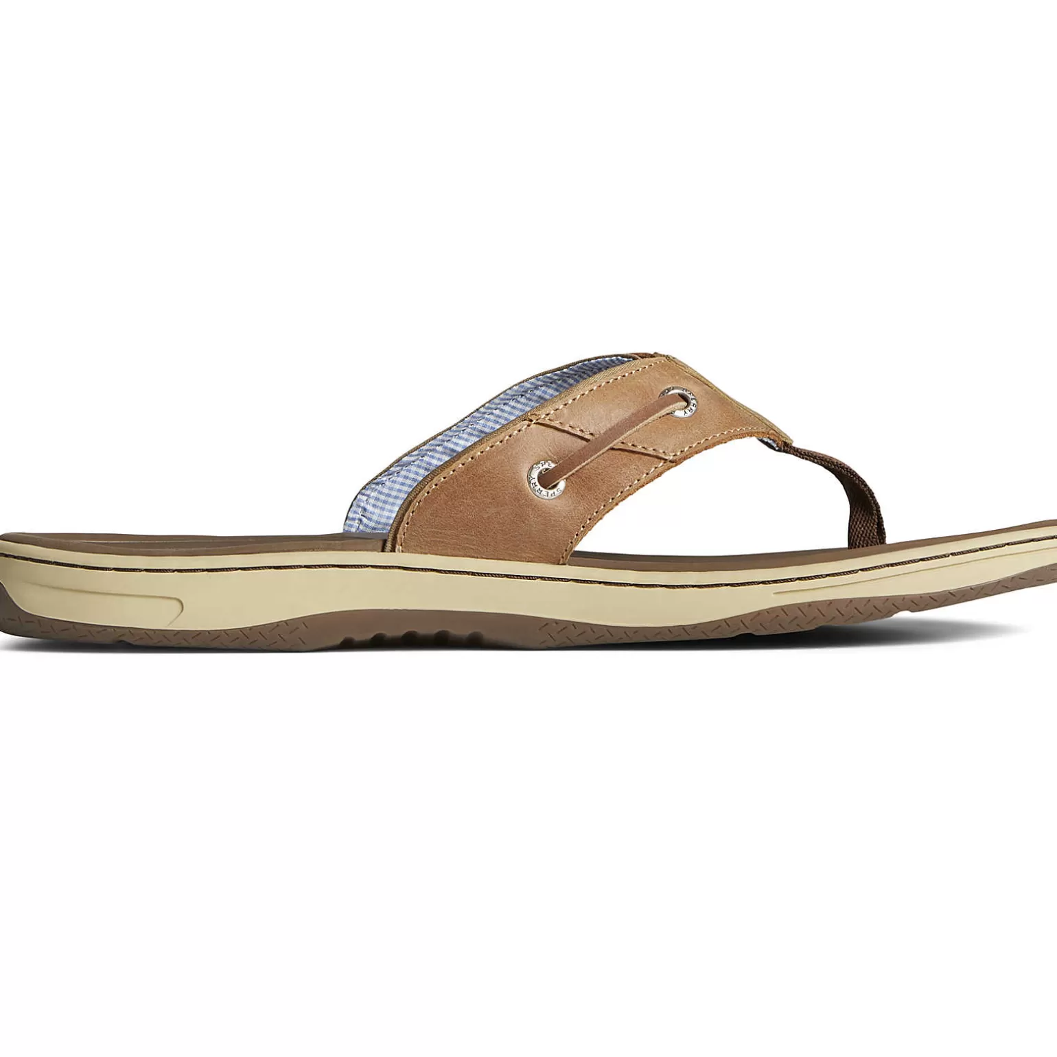 Sandals | Shoes*Sperry Men's Baitfish Flip Flops Tan Leather