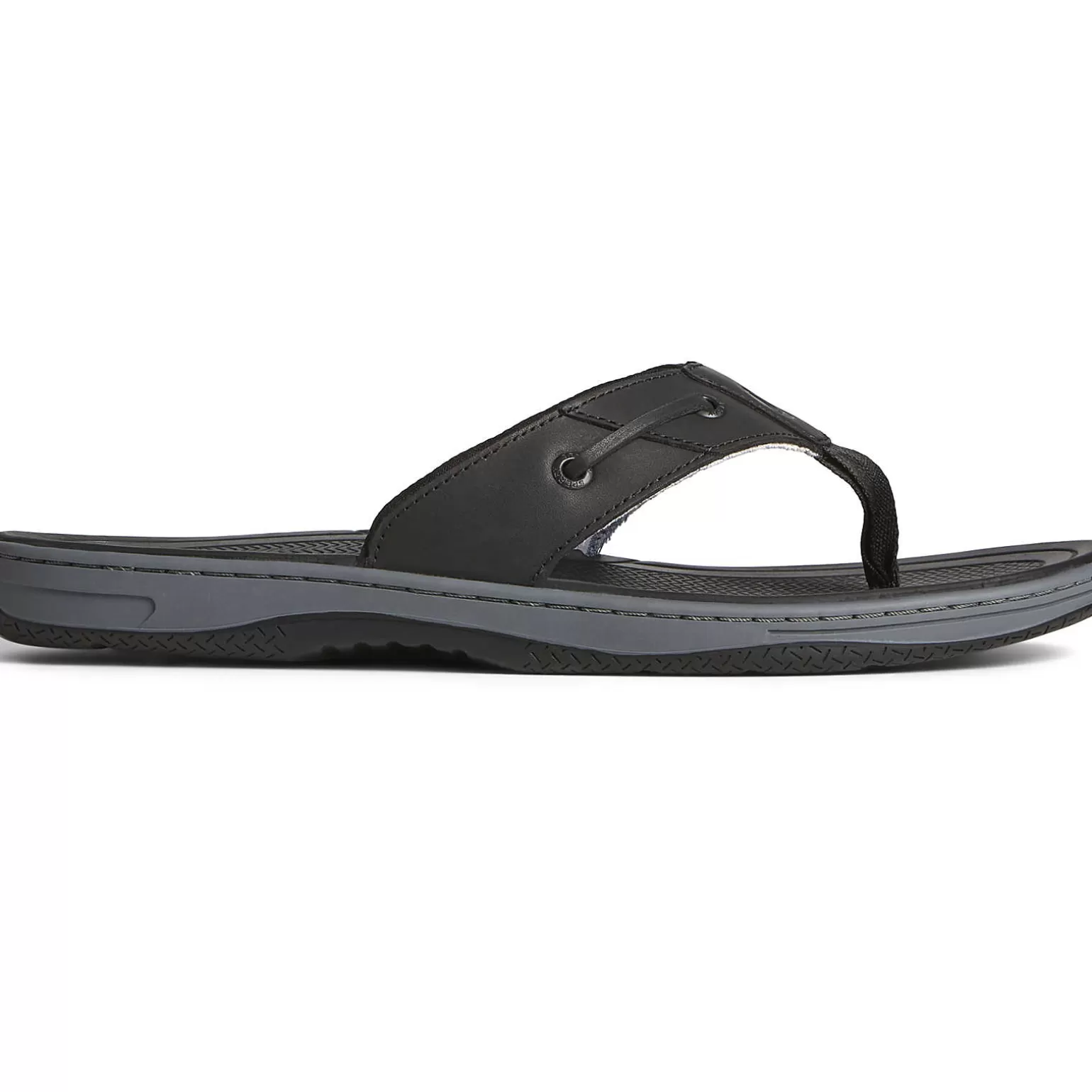 Sandals | Shoes*Sperry Men's Baitfish Leather Flip Flop Black