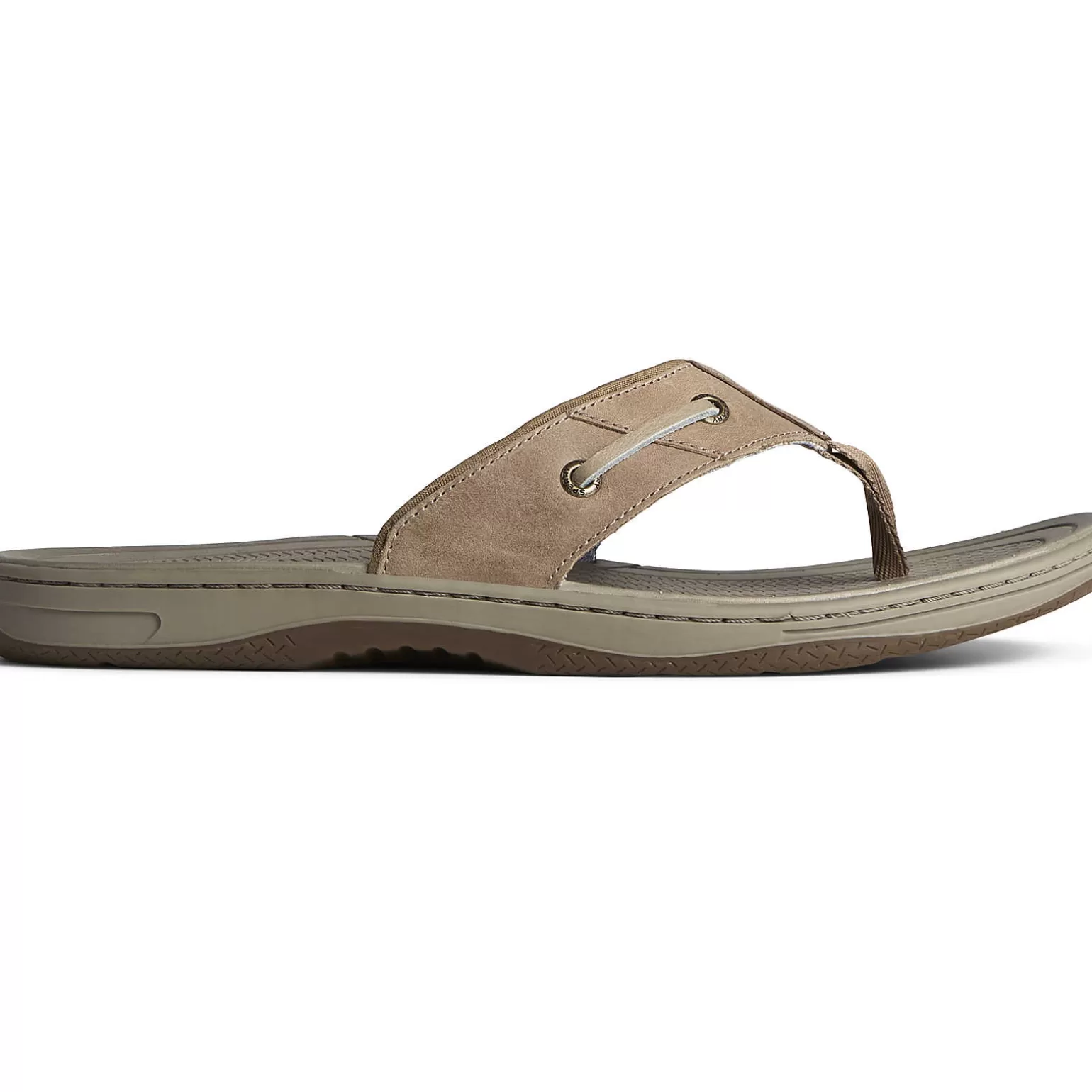 Sandals | Shoes*Sperry Men's Baitfish Leather Flip Flop Taupe