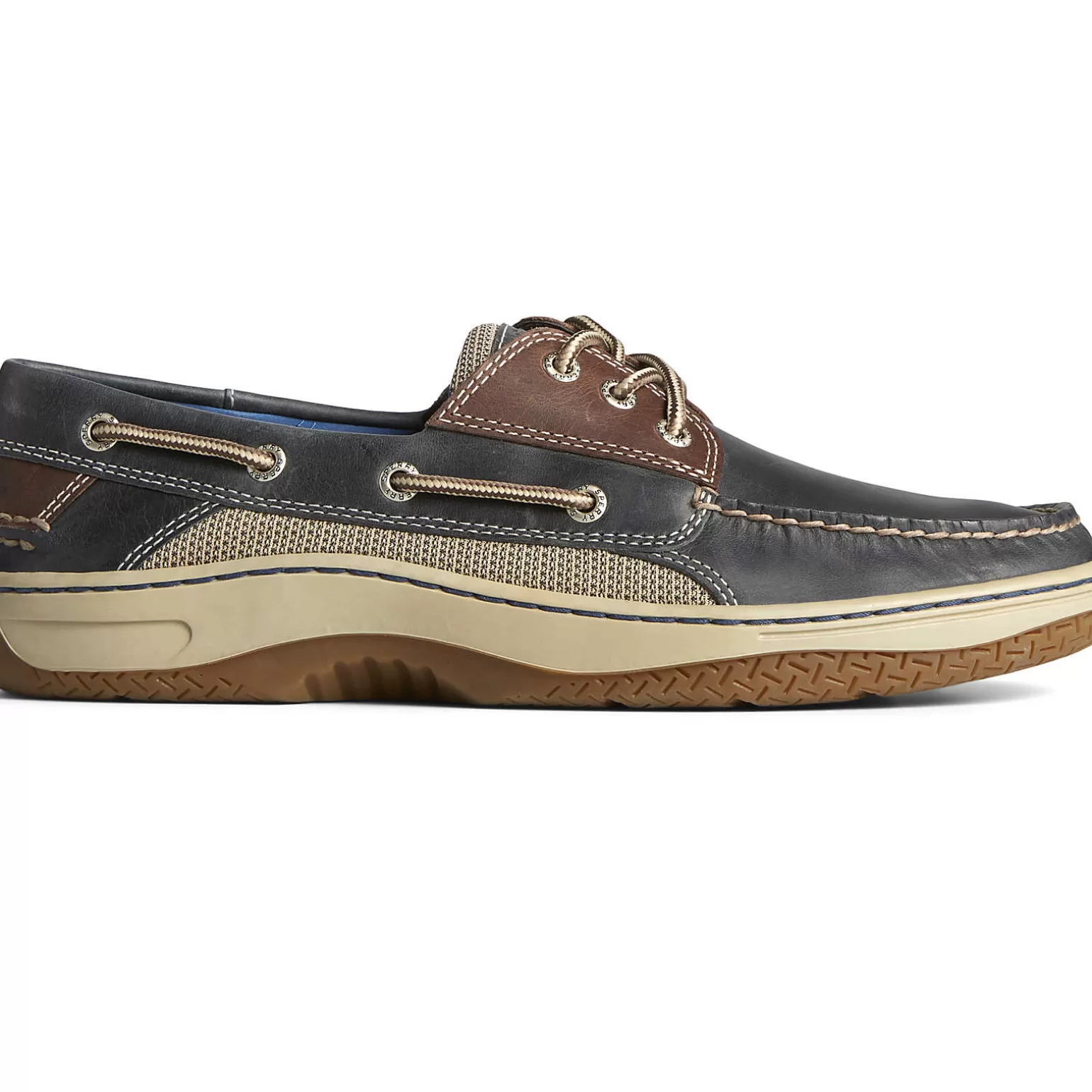 Boat Shoes | Shoes*Sperry Men's Billfish™ 3-Eye Boat Shoe Navy / Brown Leather