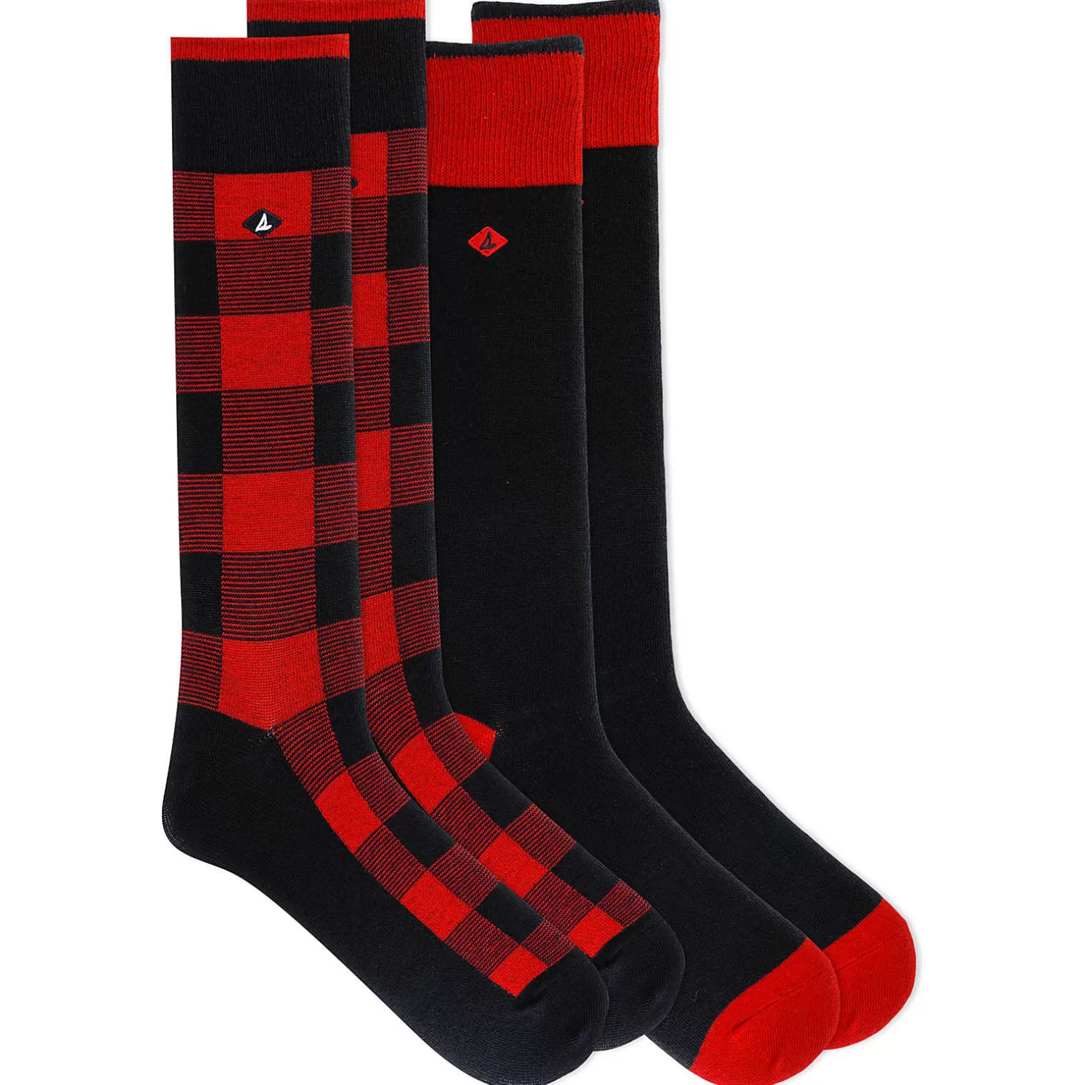 Socks & Liners | Sale*Sperry Men's Buffalo Crew 2-Pack Sock Red