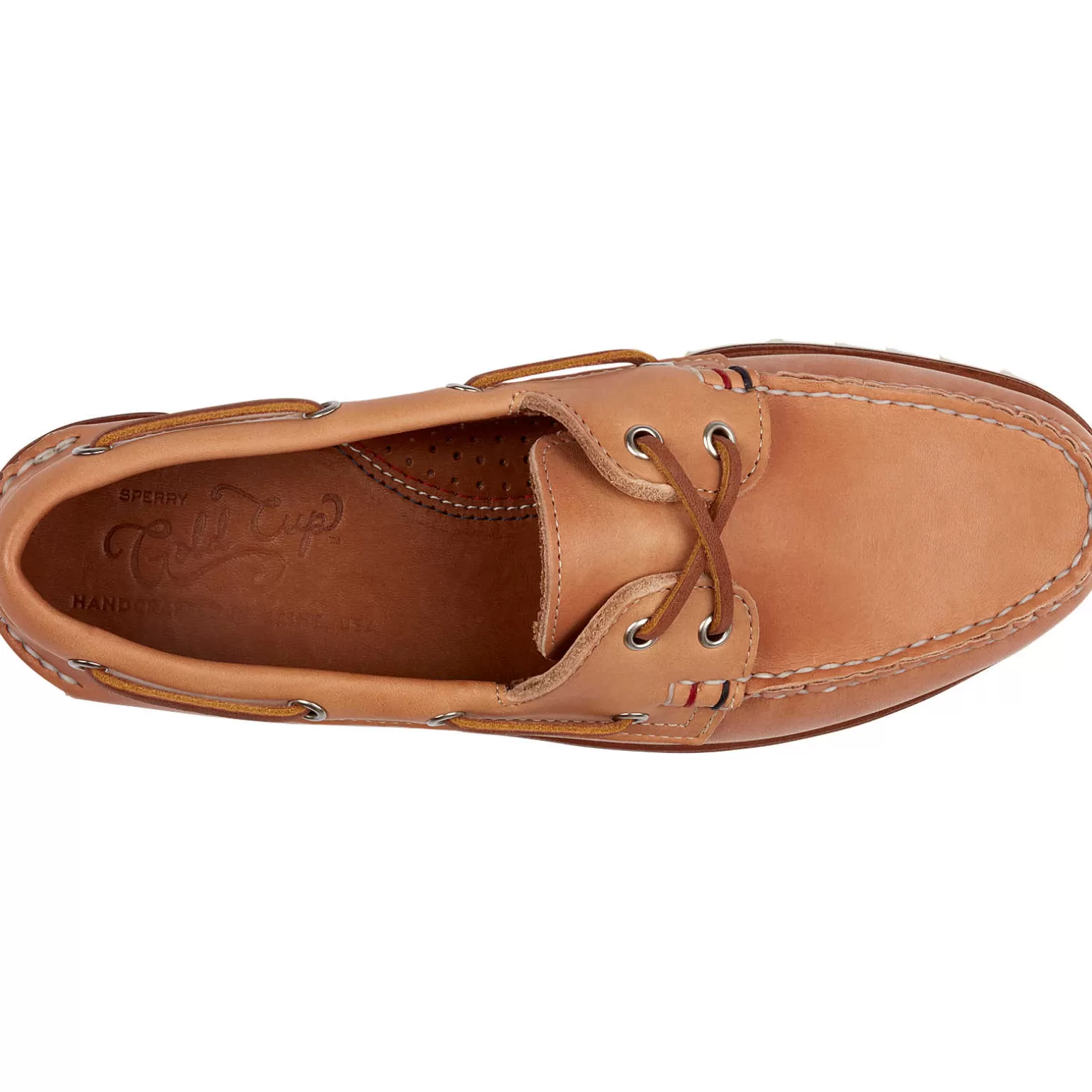 Handcrafted in Maine | Authentic Original Boat Shoe*Sperry Men's Gold Cup™ Authentic Original™ Handcrafted in Maine Boat Shoe Natural