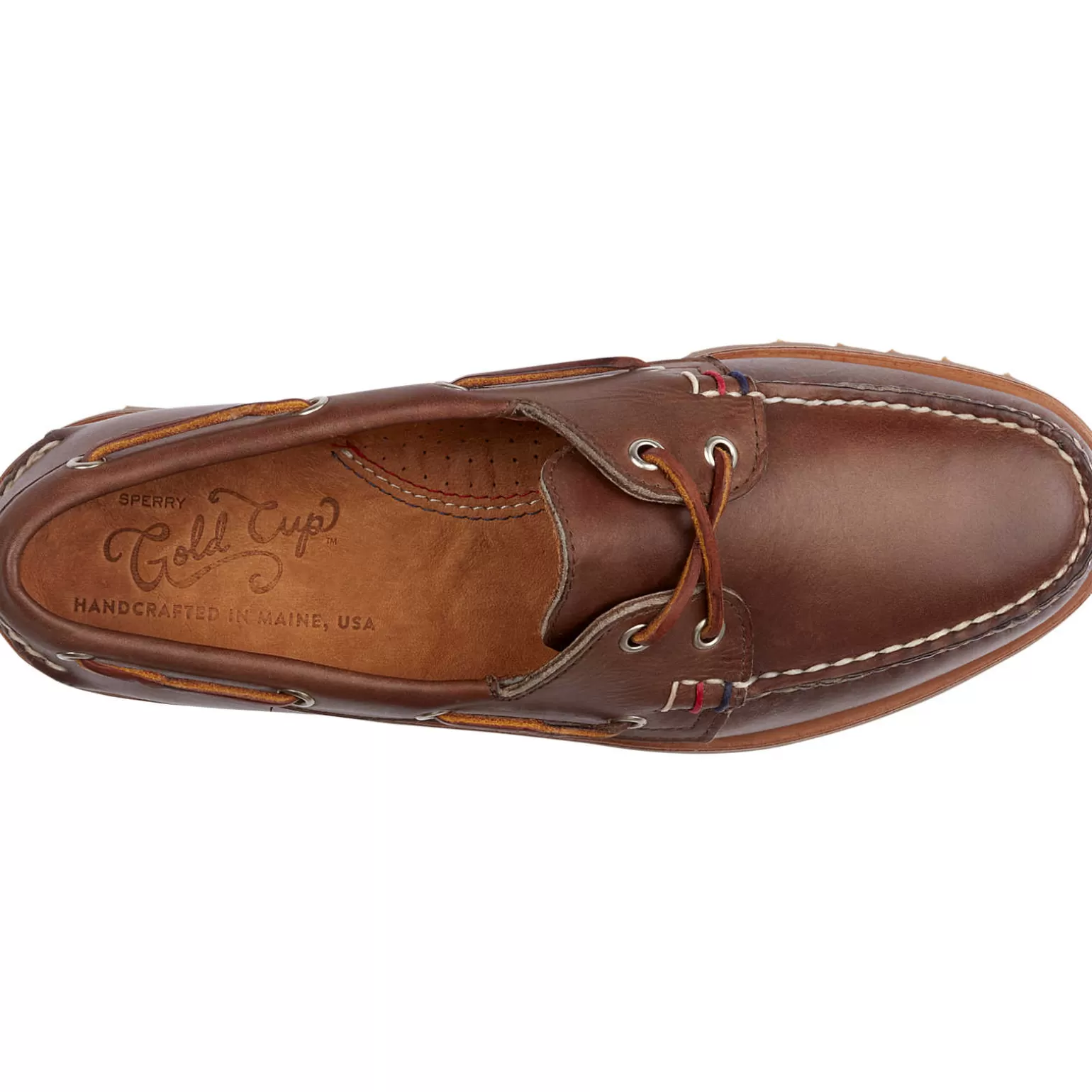 Authentic Original Boat Shoe | Gold Cup Luxury*Sperry Men's Gold Cup™ Authentic Original™ Handcrafted in Maine Boat Shoe Brown
