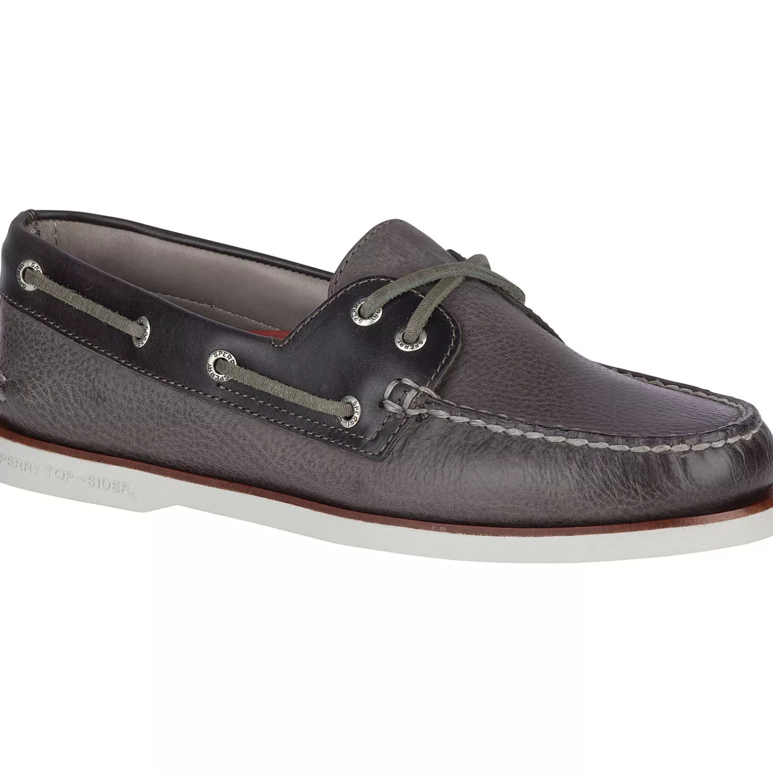 Authentic Original Boat Shoe | Gold Cup Luxury*Sperry Men's Gold Cup™ Authentic Original™ Rivingston Boat Shoe Grey