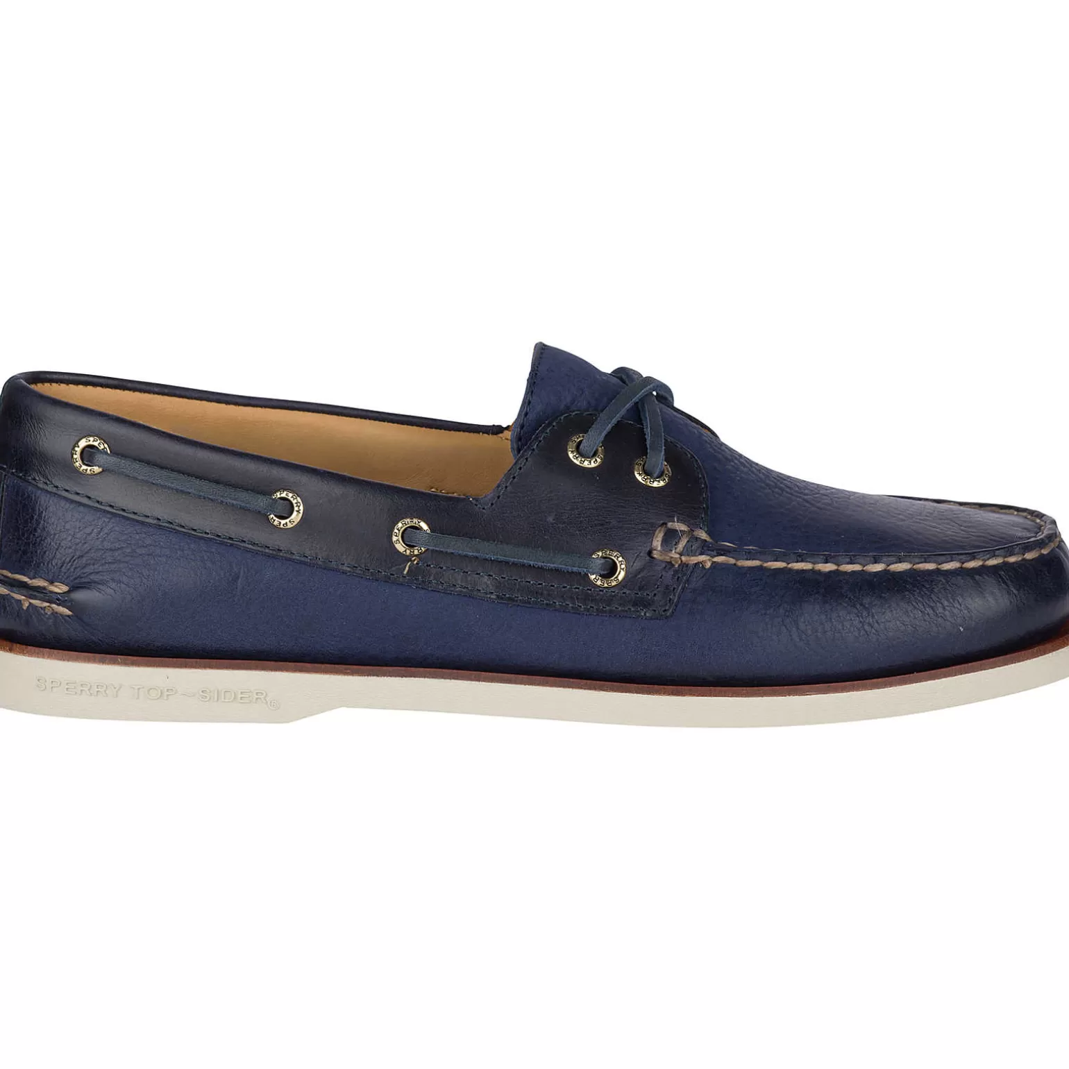 Authentic Original Boat Shoe | Gold Cup Luxury*Sperry Men's Gold Cup™ Authentic Original™ Rivingston Boat Shoe Navy