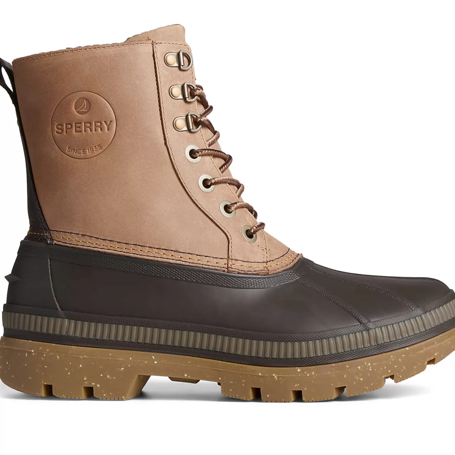 Sale | Rain & Duck Boots*Sperry Men's Ice Bay Thinsulate™ Tall Duck Boot Tan