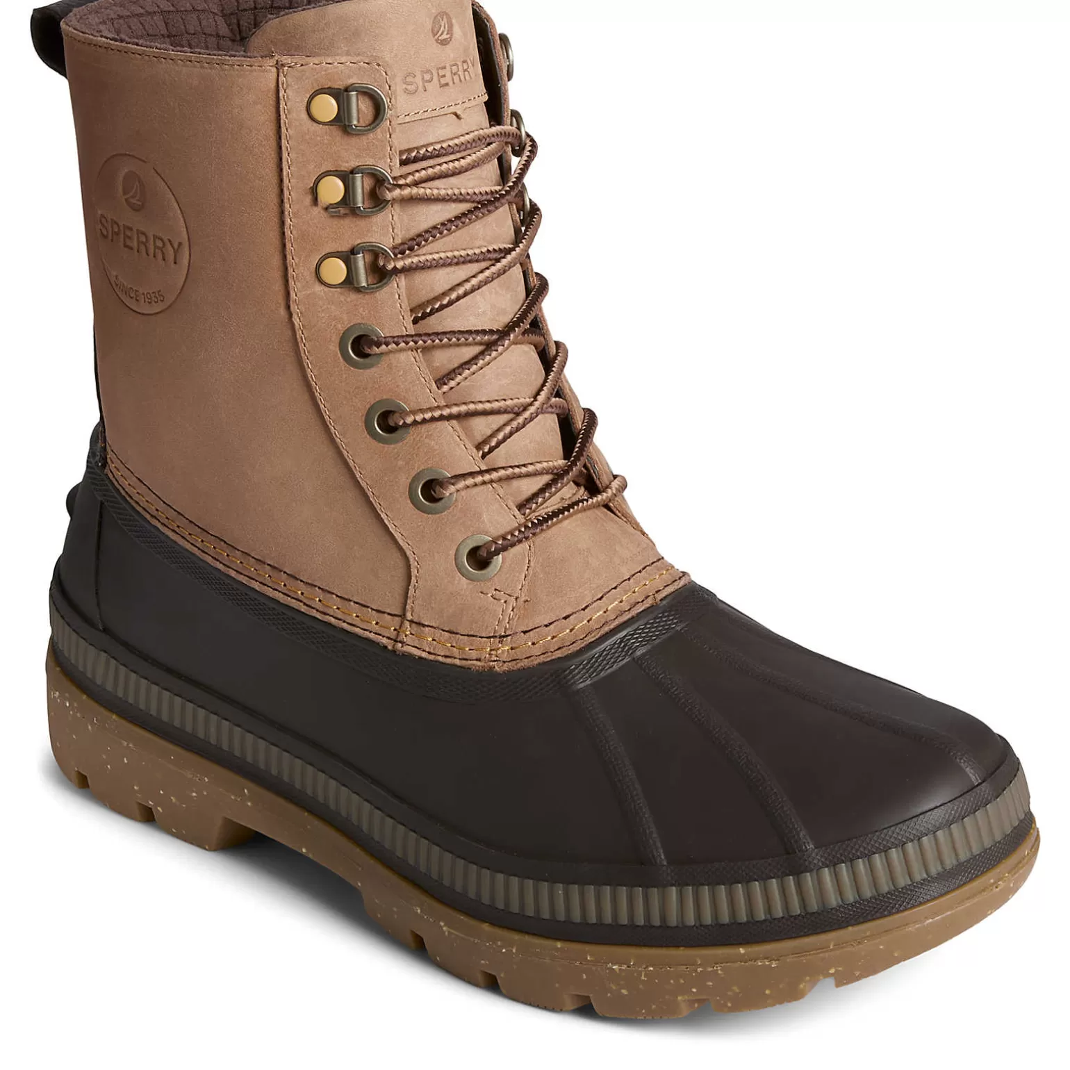 Sale | Rain & Duck Boots*Sperry Men's Ice Bay Thinsulate™ Tall Duck Boot Tan