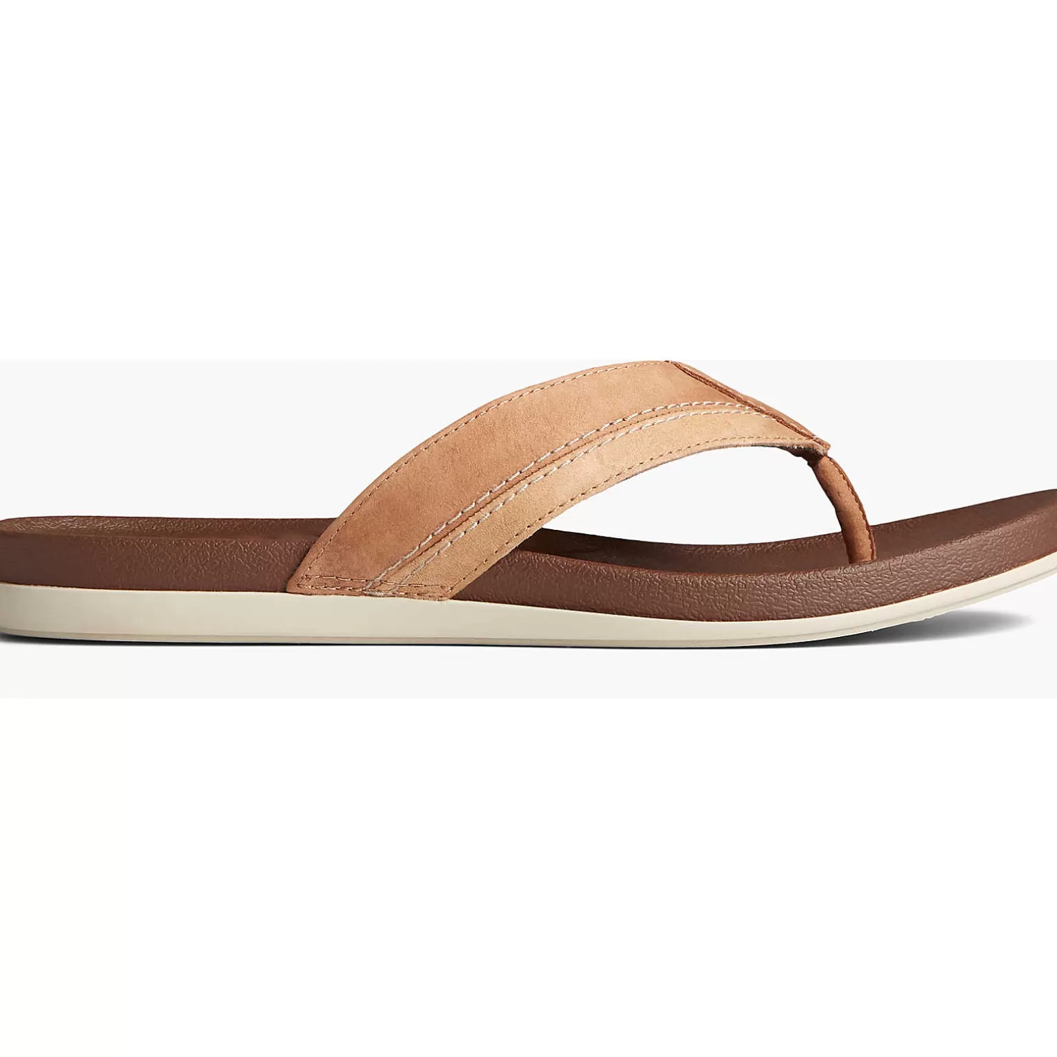 Shoes*Sperry Men's PLUSHWAVE™ Thong Sandal Tan