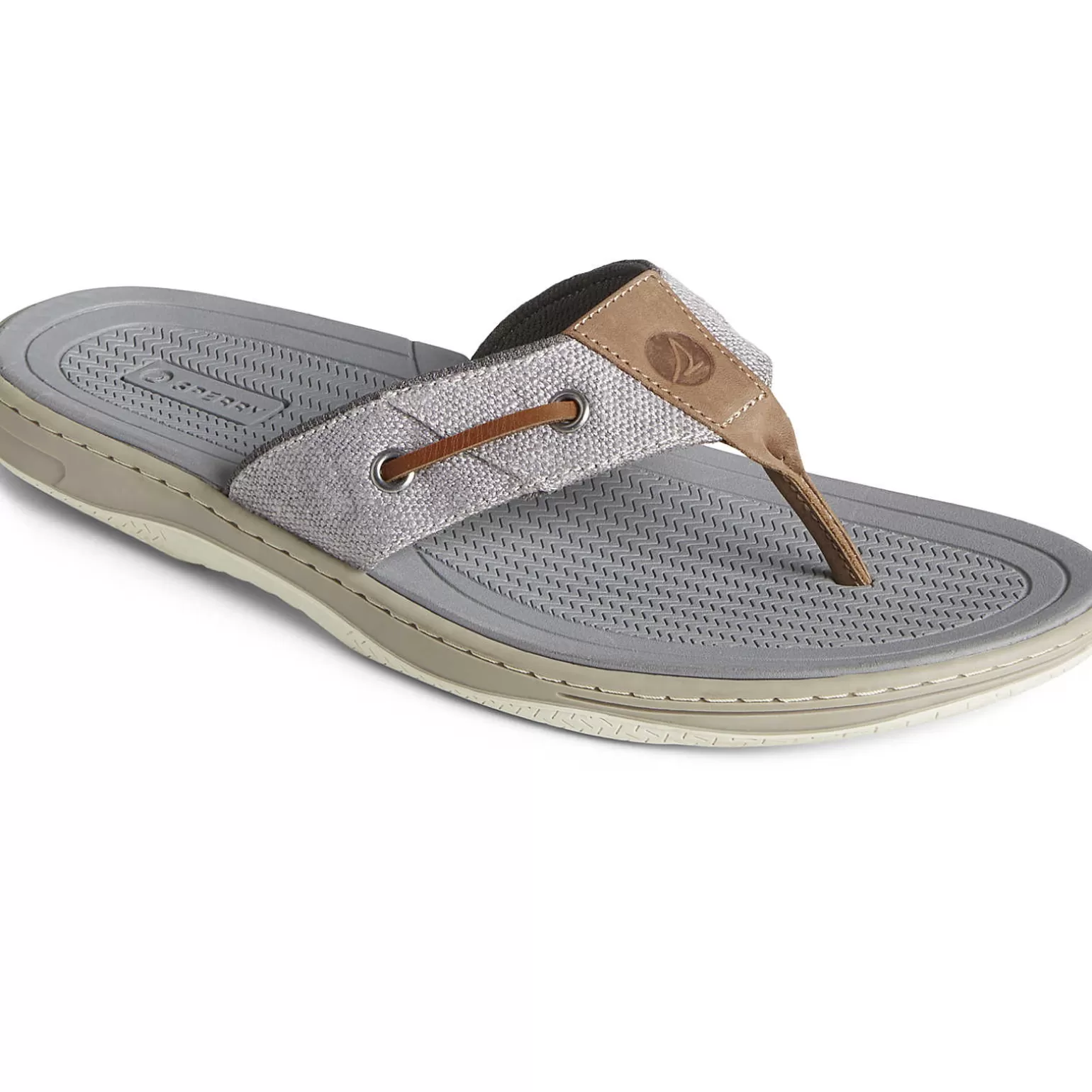 SeaCycled | Sandals*Sperry Men's SeaCycled™ Baitfish Baja Flip Flop Grey