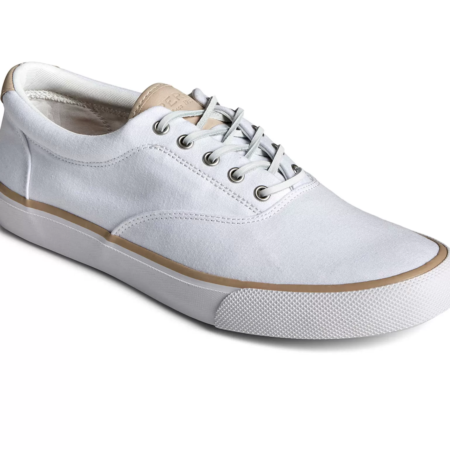 Striper II Sneakers | SeaCycled*Sperry Men's SeaCycled™ Striper II CVO Twill Sneaker White