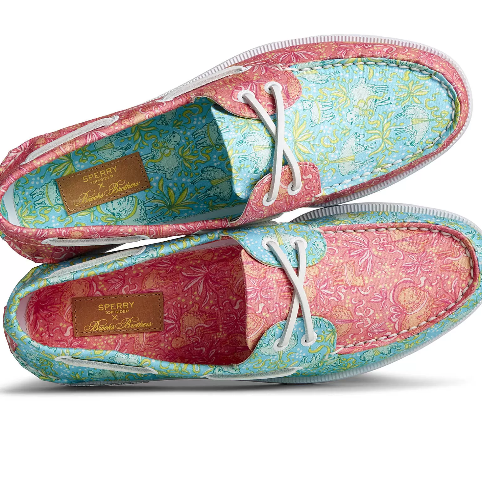 Authentic Original Boat Shoe | Sale*Sperry Men's x Brooks Brothers Authentic Original™ Boat Shoe Pink Multi