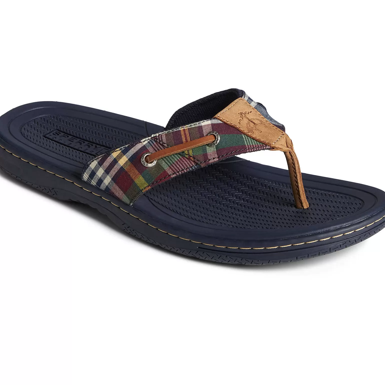 Sale | Shoes*Sperry Men's x Brooks Brothers Baitfish Flip Flop Plaid