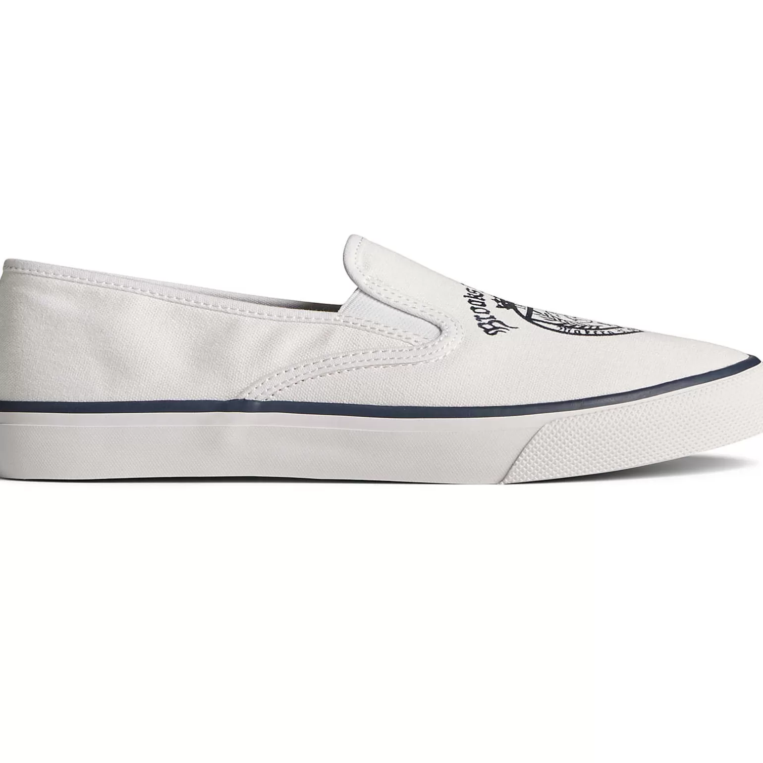 Sale | Sneakers*Sperry Men's x Brooks Brothers Slip On Sneaker White