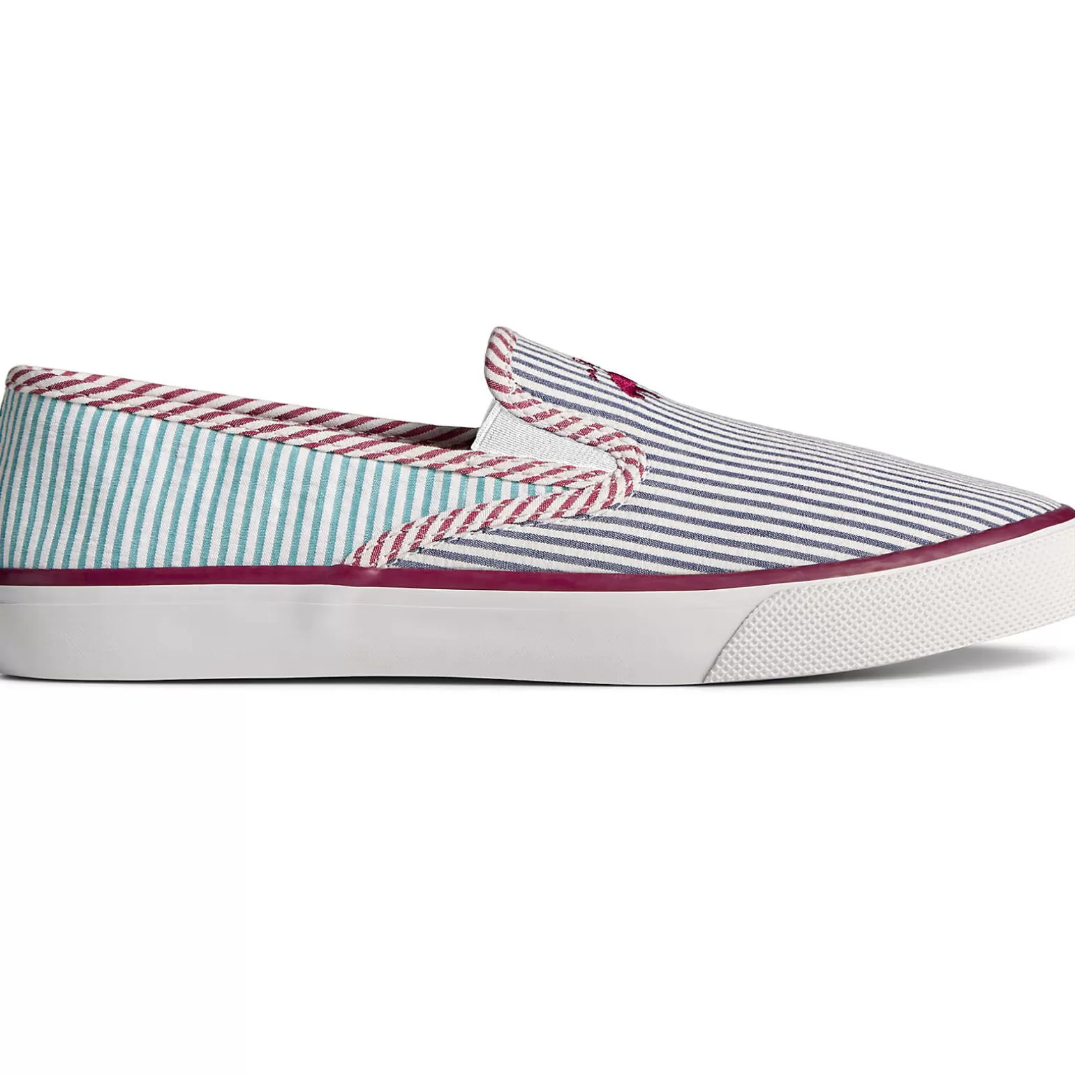 Sale | Sneakers*Sperry Men's x Brooks Brothers Slip On Sneaker Blue Multi