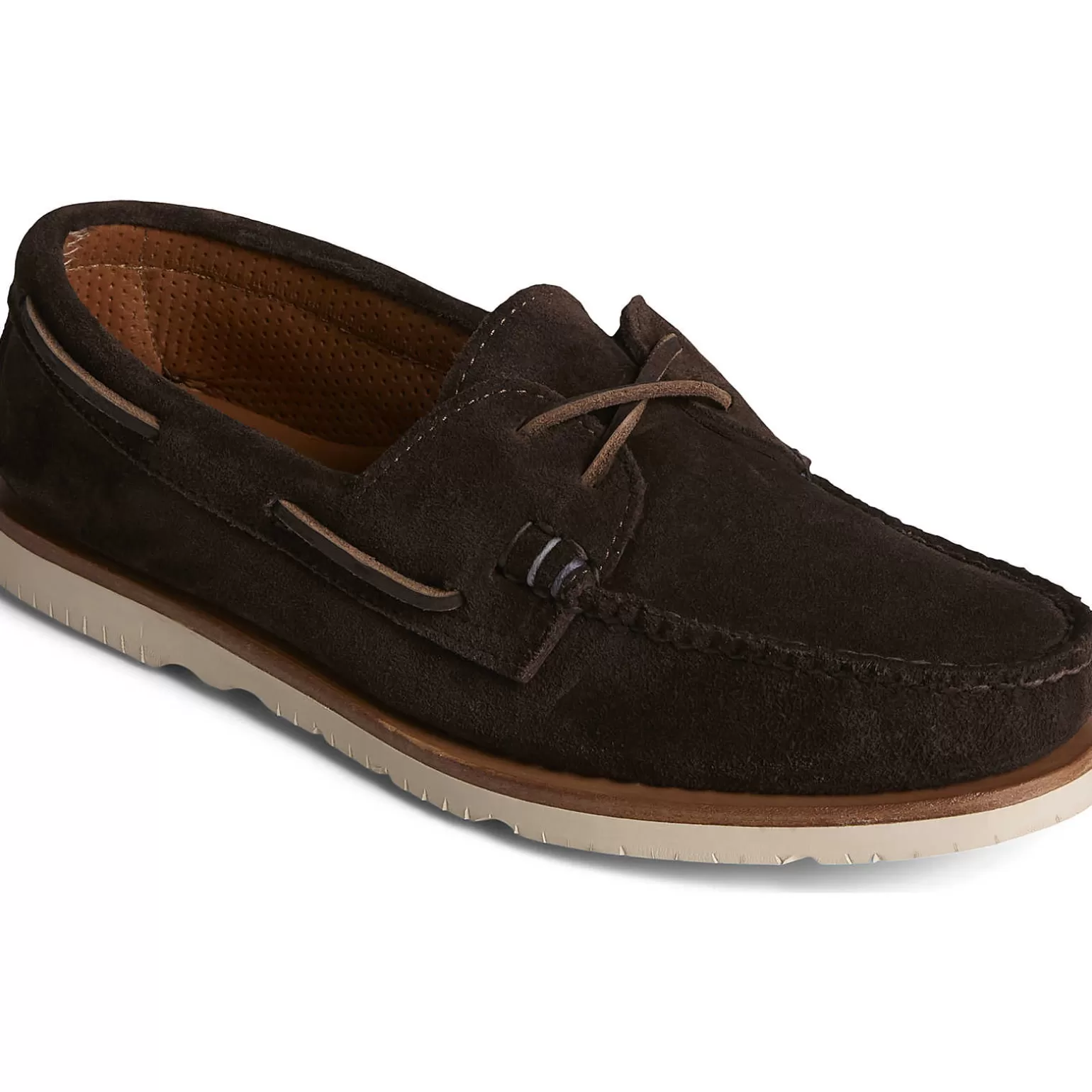 Handcrafted in Maine | Authentic Original Boat Shoe*Sperry Men's x Sunspel Authentic Original™ Suede Boat Shoe Ameretto