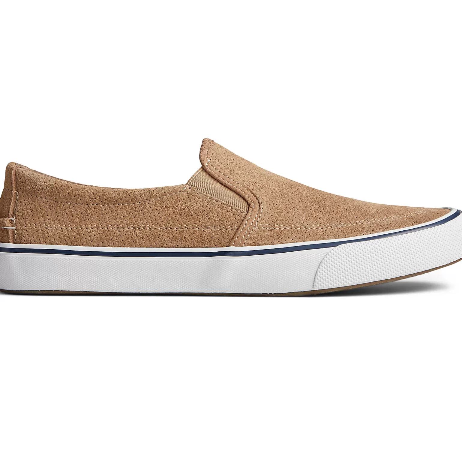 Striper II Sneakers | Sneakers*Sperry Men's Striper II Twin Gore Perforated Slip On Sneaker Tan