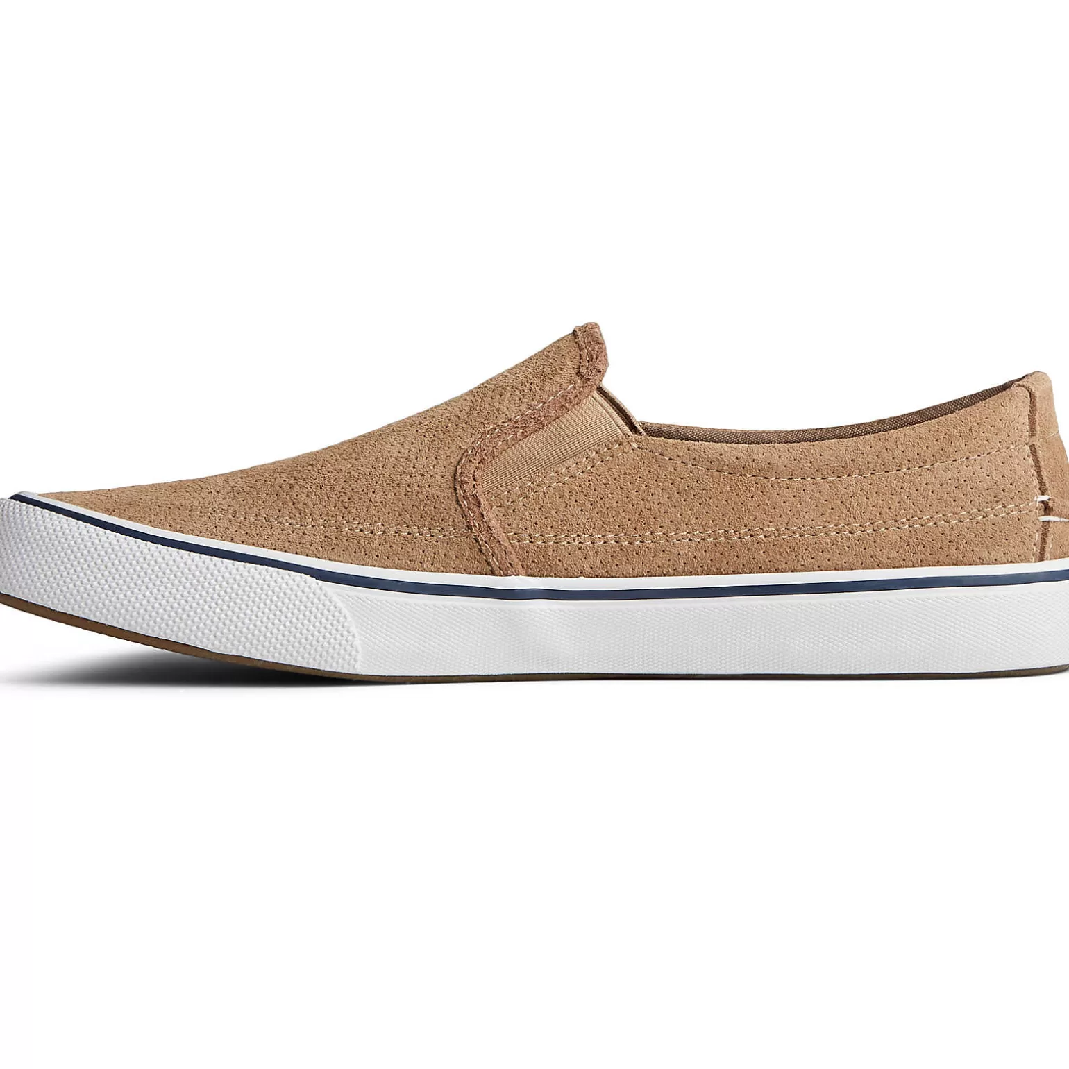 Striper II Sneakers | Sneakers*Sperry Men's Striper II Twin Gore Perforated Slip On Sneaker Tan