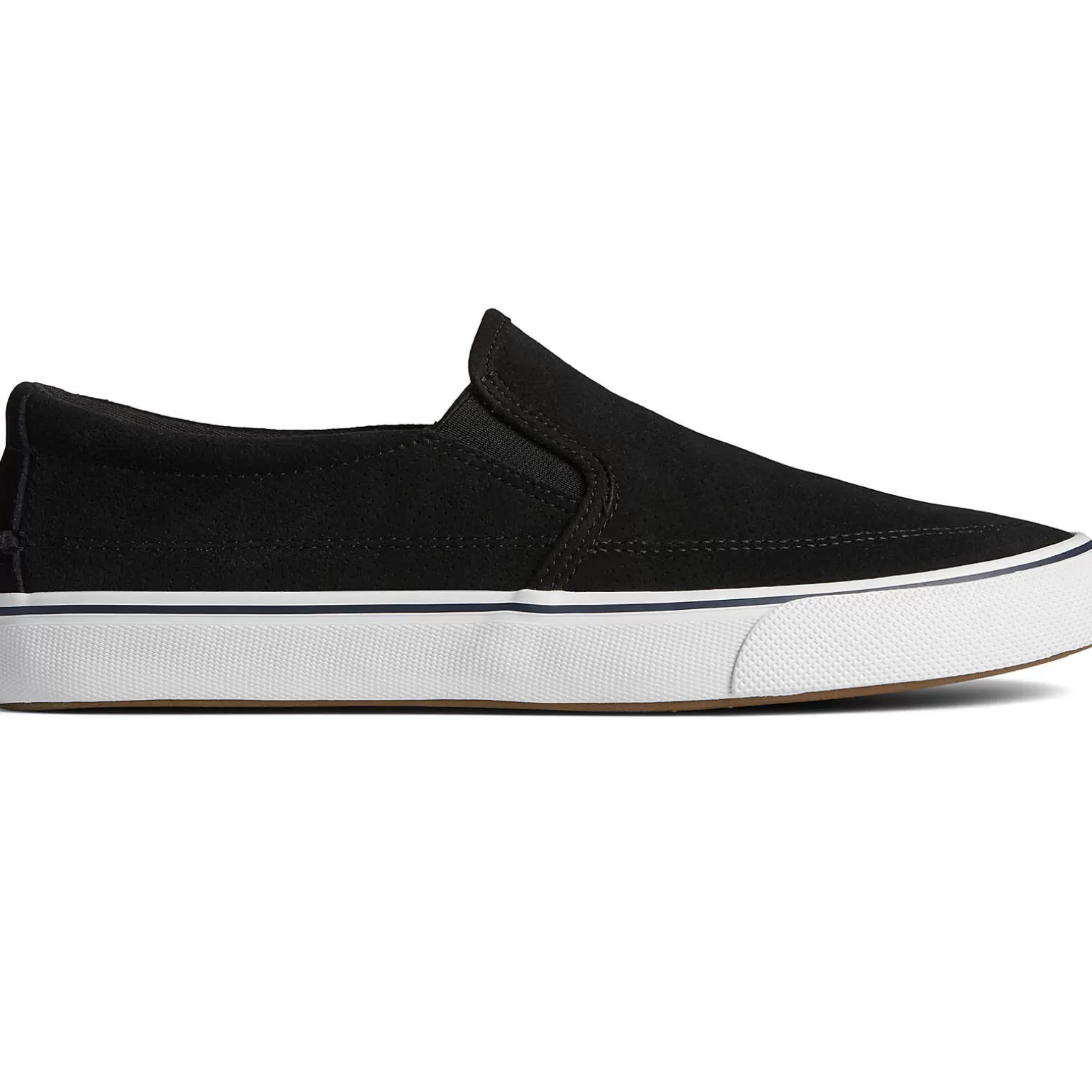 Striper II Sneakers | Sale*Sperry Men's Striper II Twin Gore Suede Slip On Sneaker Black