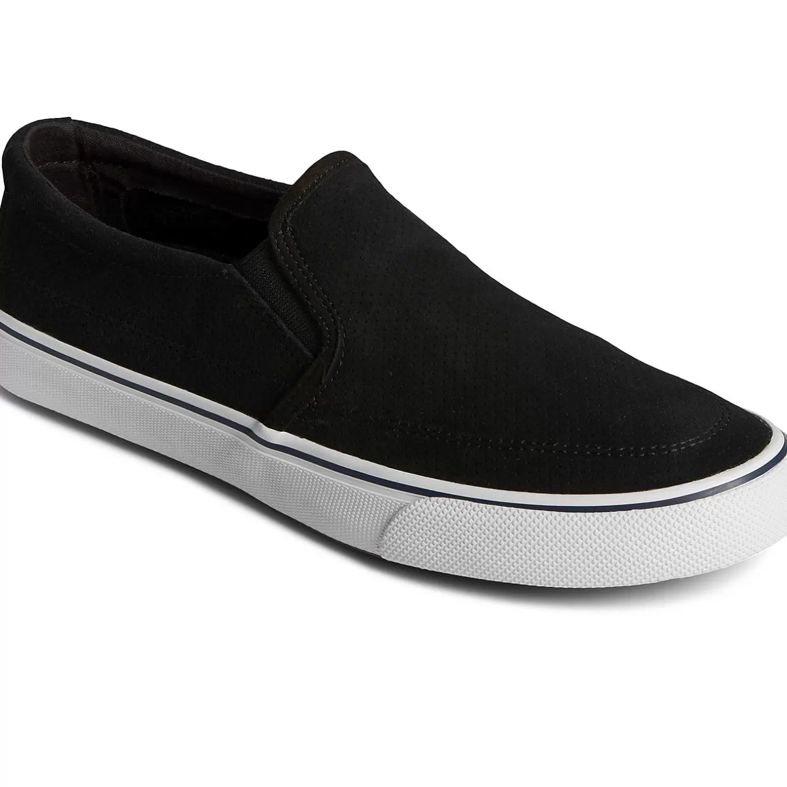 Striper II Sneakers | Sale*Sperry Men's Striper II Twin Gore Suede Slip On Sneaker Black