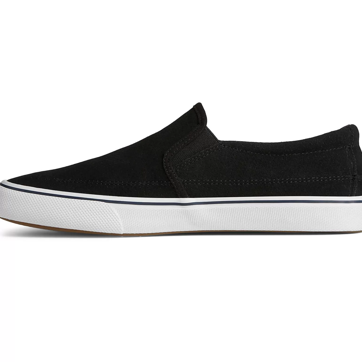 Striper II Sneakers | Sale*Sperry Men's Striper II Twin Gore Suede Slip On Sneaker Black