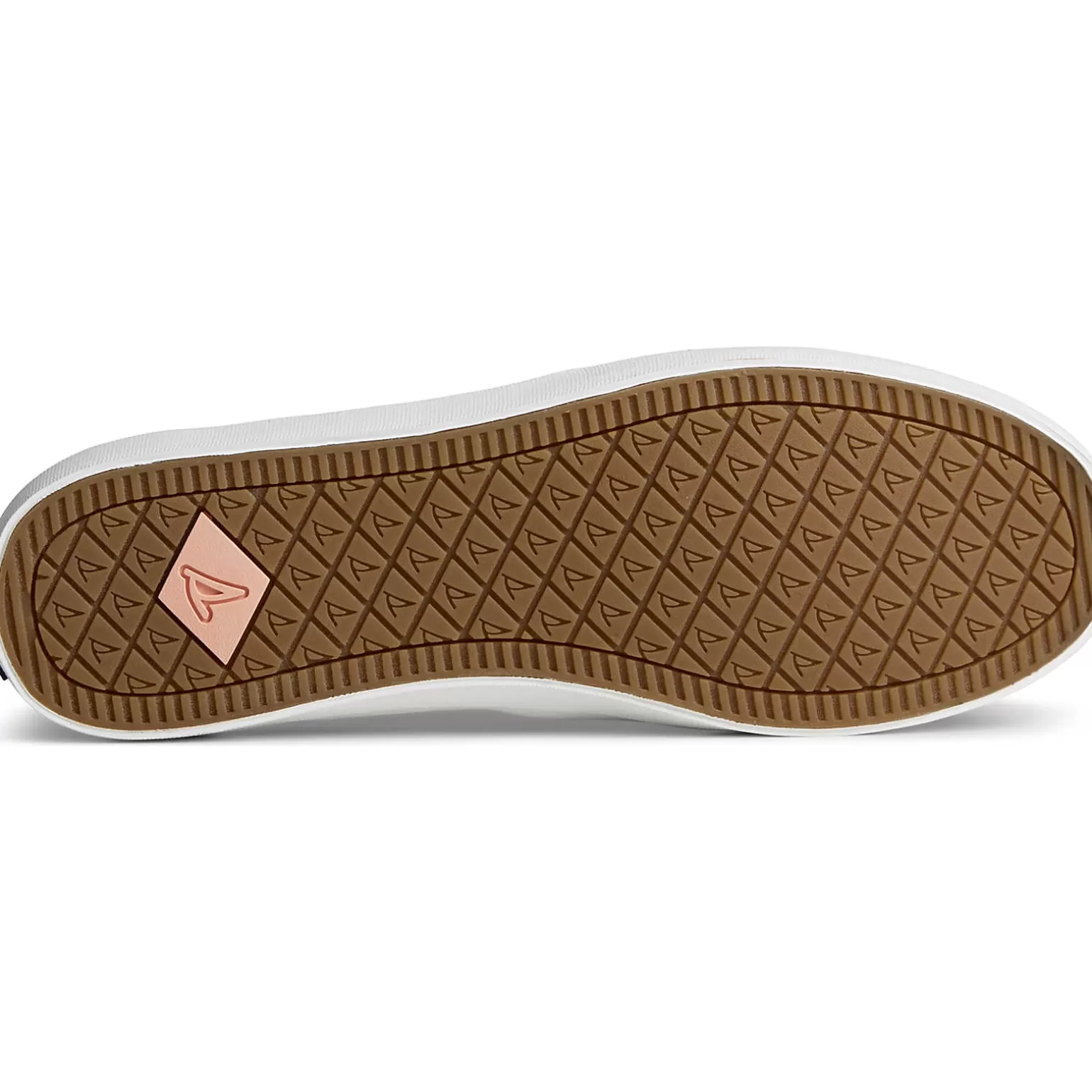 Sale | Sneakers*Sperry Women's Crest Twin Gore Leather Wave Perforated Sneaker Peach