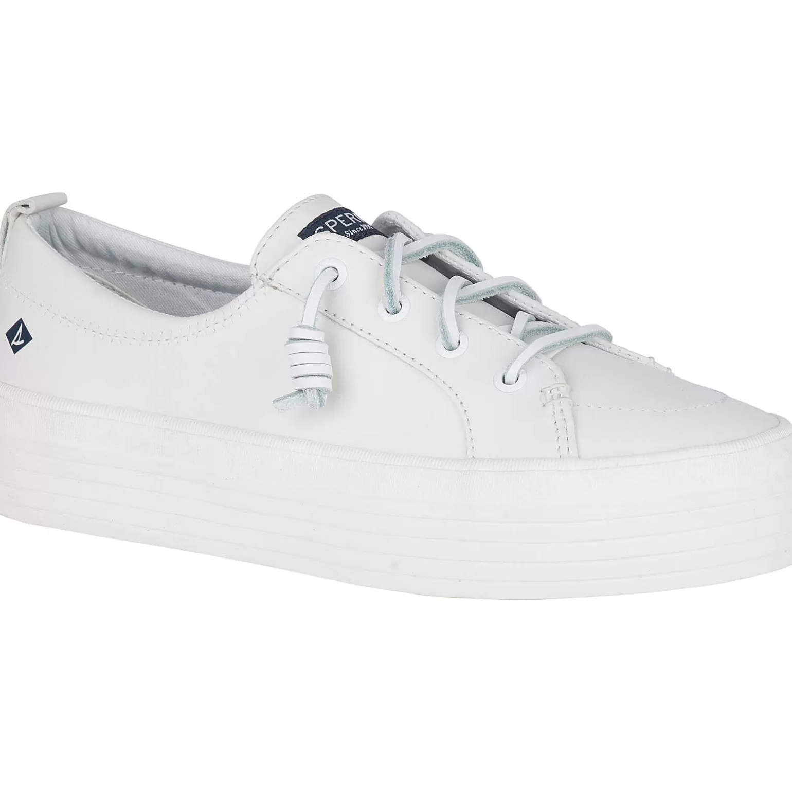 Sneakers | Shoes*Sperry Women's Crest Vibe Platform Leather Sneaker White