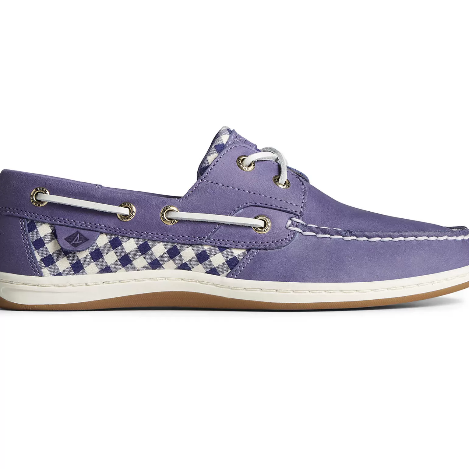 Sale | Boat Shoes*Sperry Women's Koifish Gingham Boat Shoe Purple