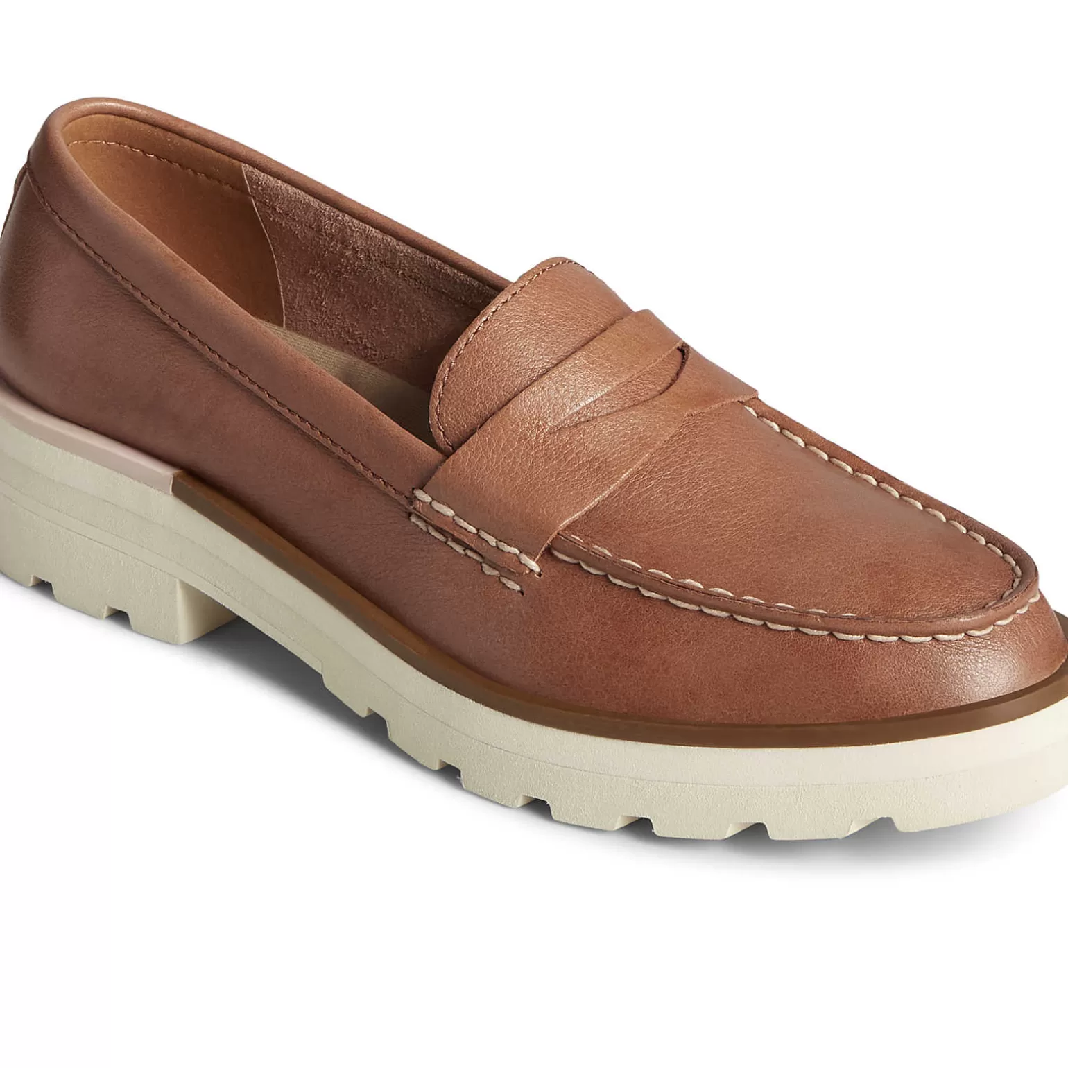 Flats & Loafers | Shoes*Sperry Women's Lug Penny Loafer Tan