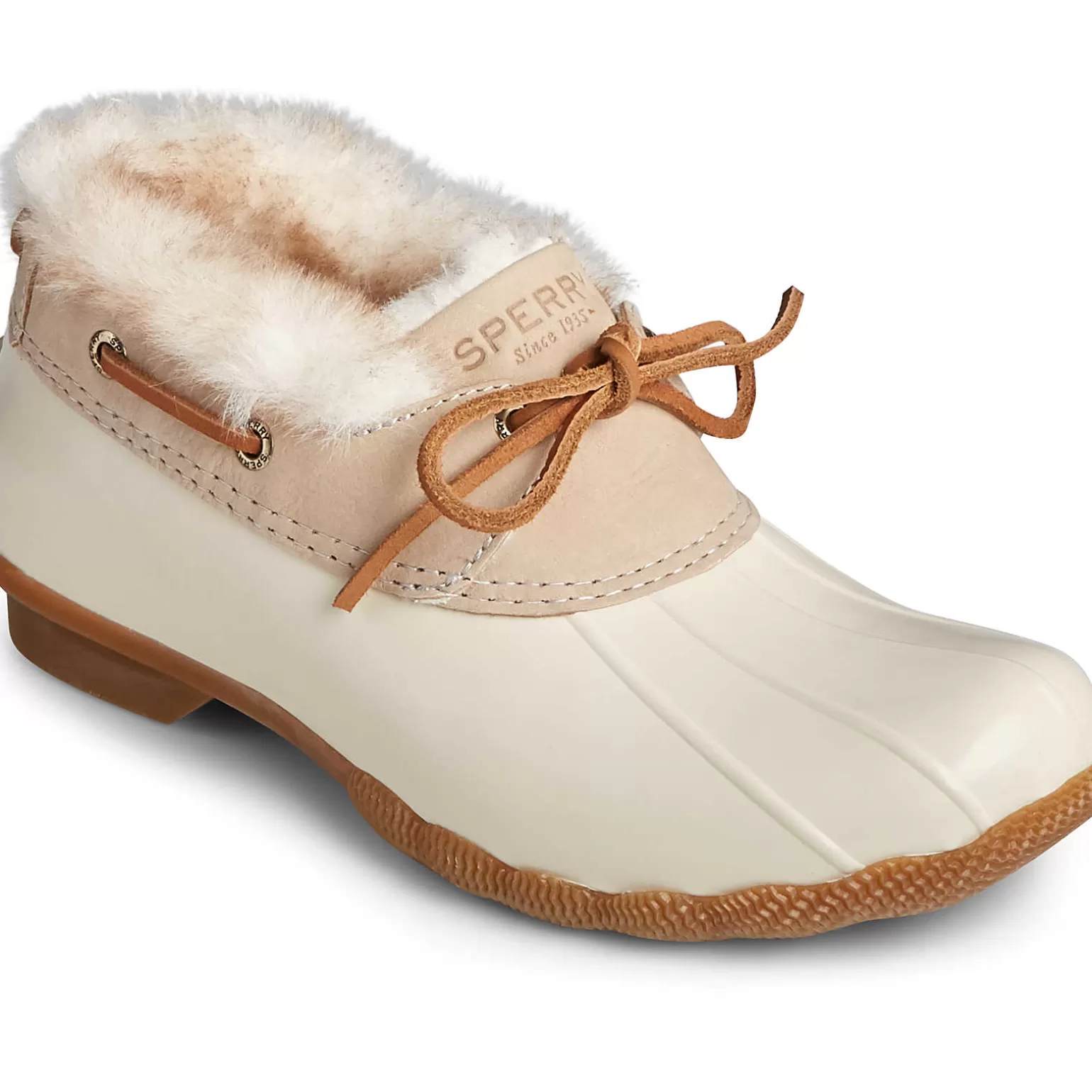 Saltwater Duck Boot | Sale*Sperry Women's Saltwater 1-Eye Cozy Duck Boot Ivory