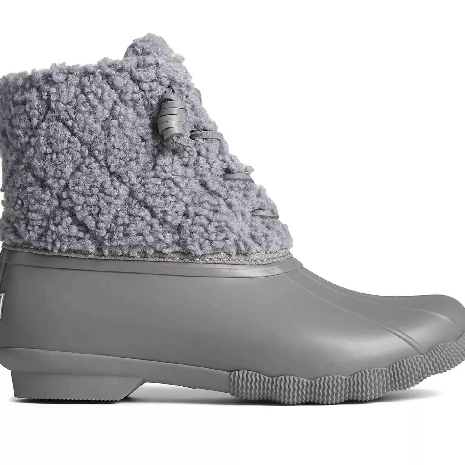 Saltwater Duck Boot | Sale*Sperry Women's Saltwater Sherpa Duck Boot Grey