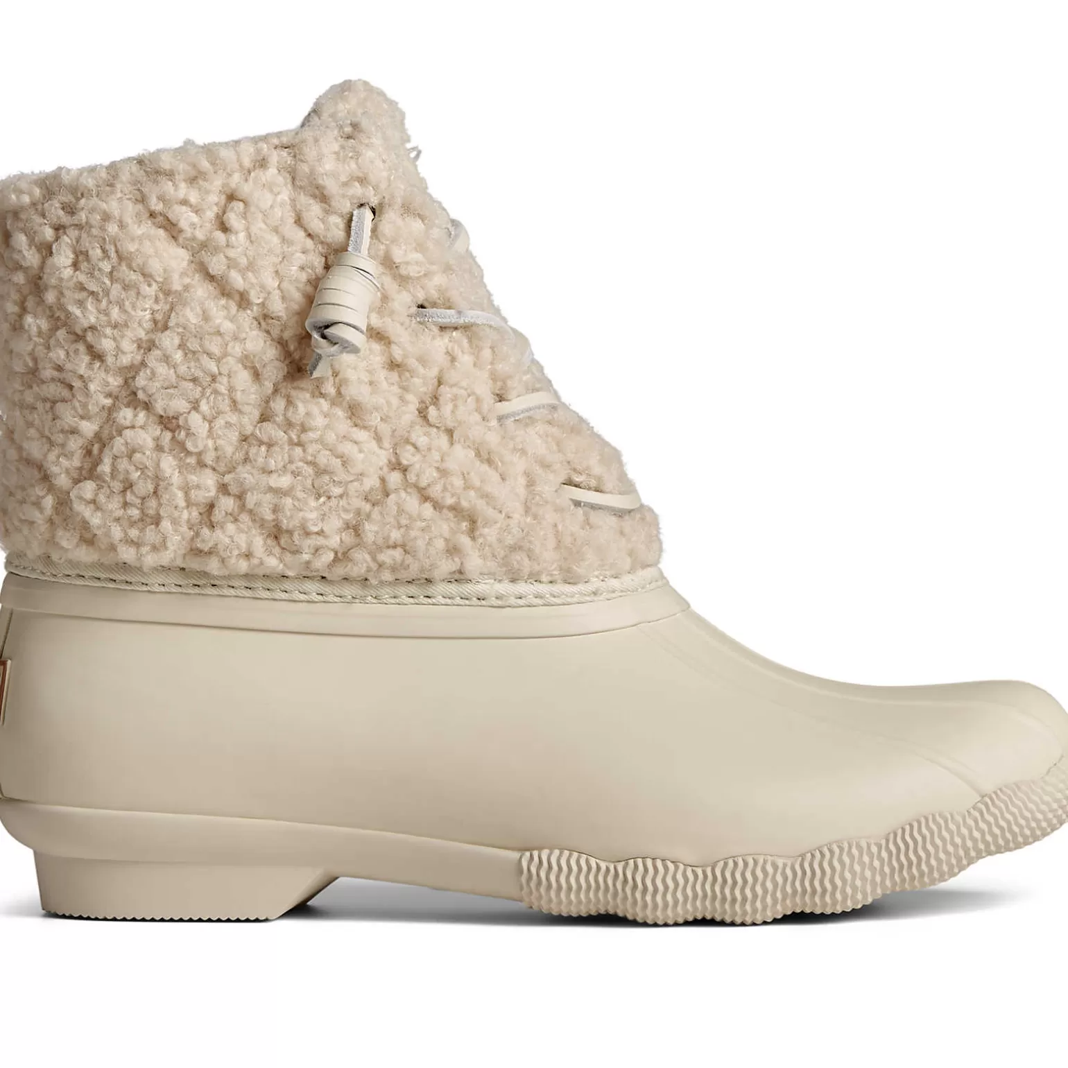 Saltwater Duck Boot | Sale*Sperry Women's Saltwater Sherpa Duck Boot Off White