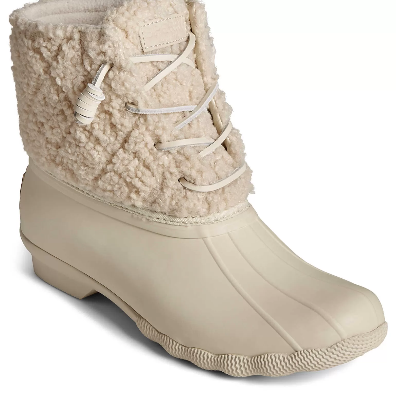 Saltwater Duck Boot | Sale*Sperry Women's Saltwater Sherpa Duck Boot Off White