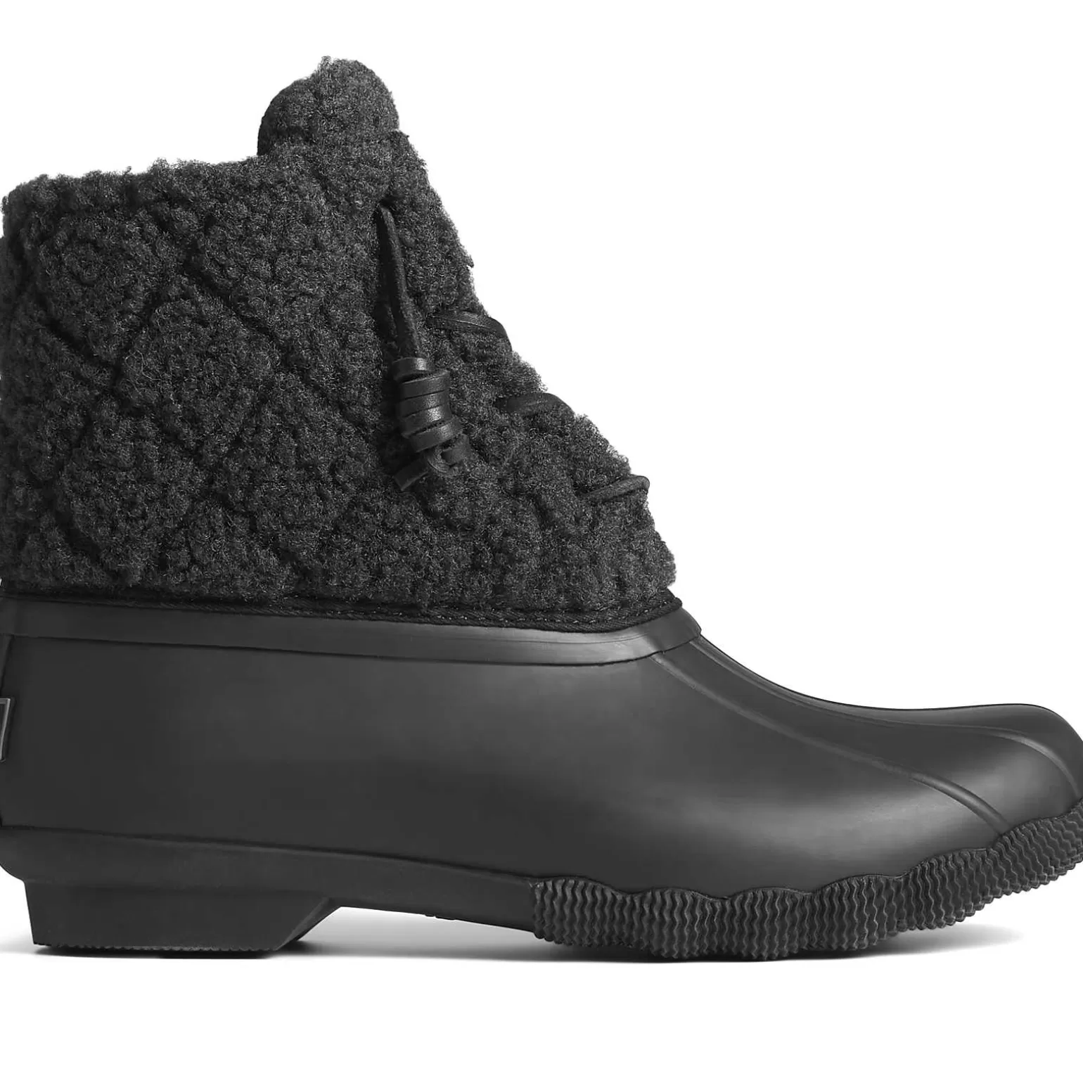 Saltwater Duck Boot | Sale*Sperry Women's Saltwater Sherpa Duck Boot Black