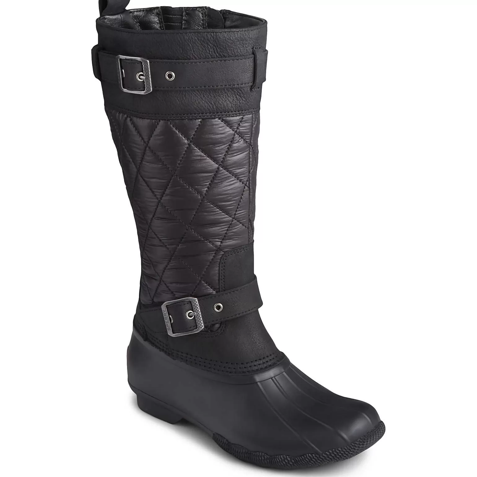 Saltwater Duck Boot | Sale*Sperry Women's Saltwater Tall Nylon Duck Boot Black