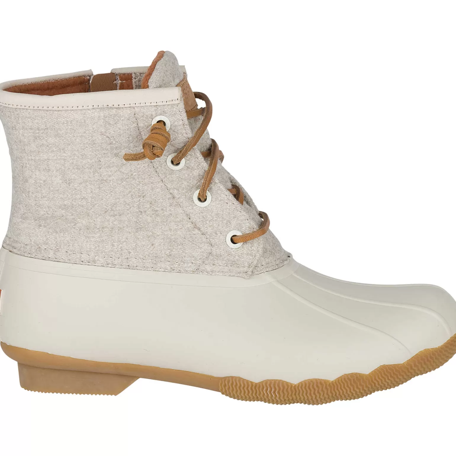 Saltwater Duck Boot | Sale*Sperry Women's Saltwater Wool Embossed Thinsulate™ Duck Boot Oat