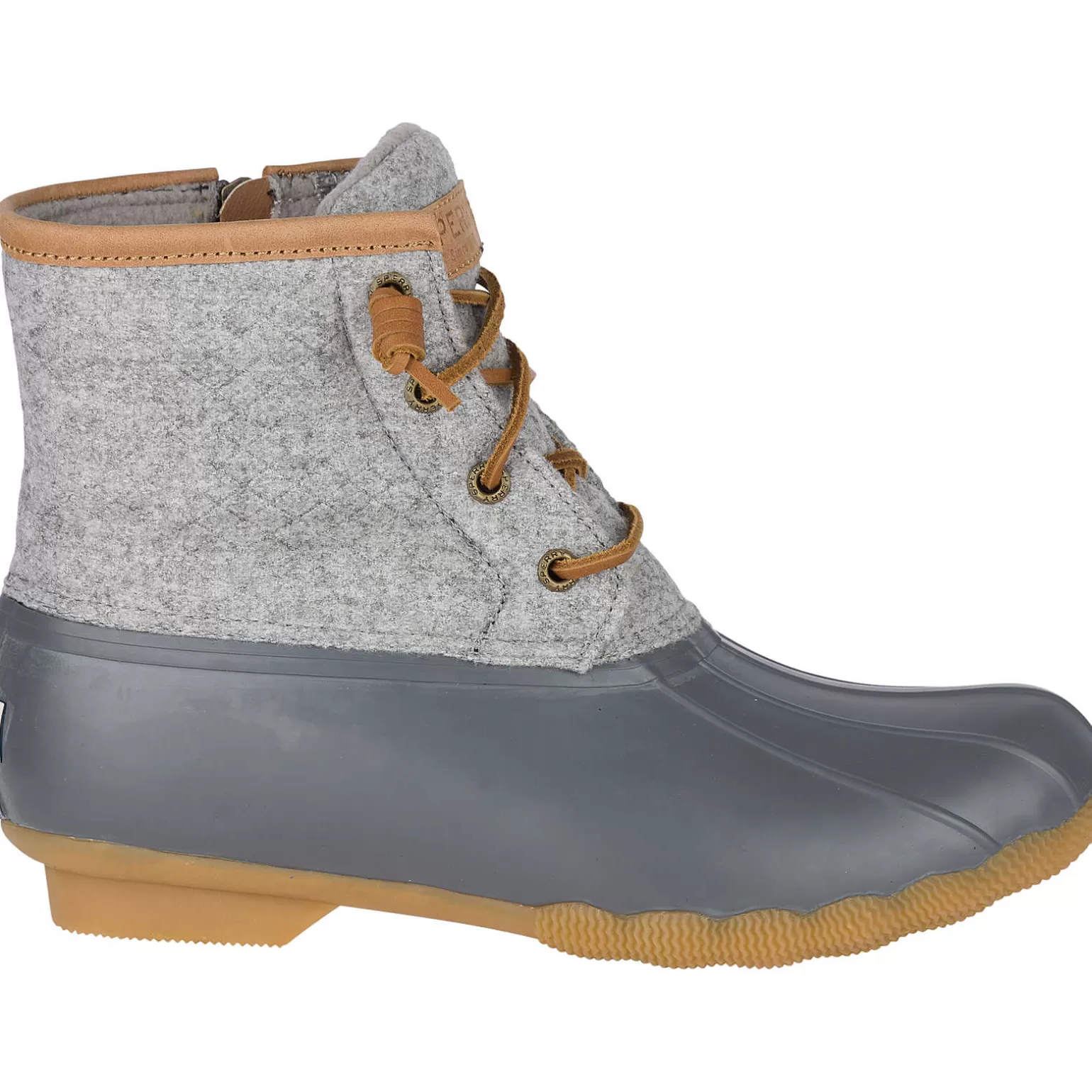 Saltwater Duck Boot | Sale*Sperry Women's Saltwater Wool Embossed Thinsulate™ Duck Boot Grey