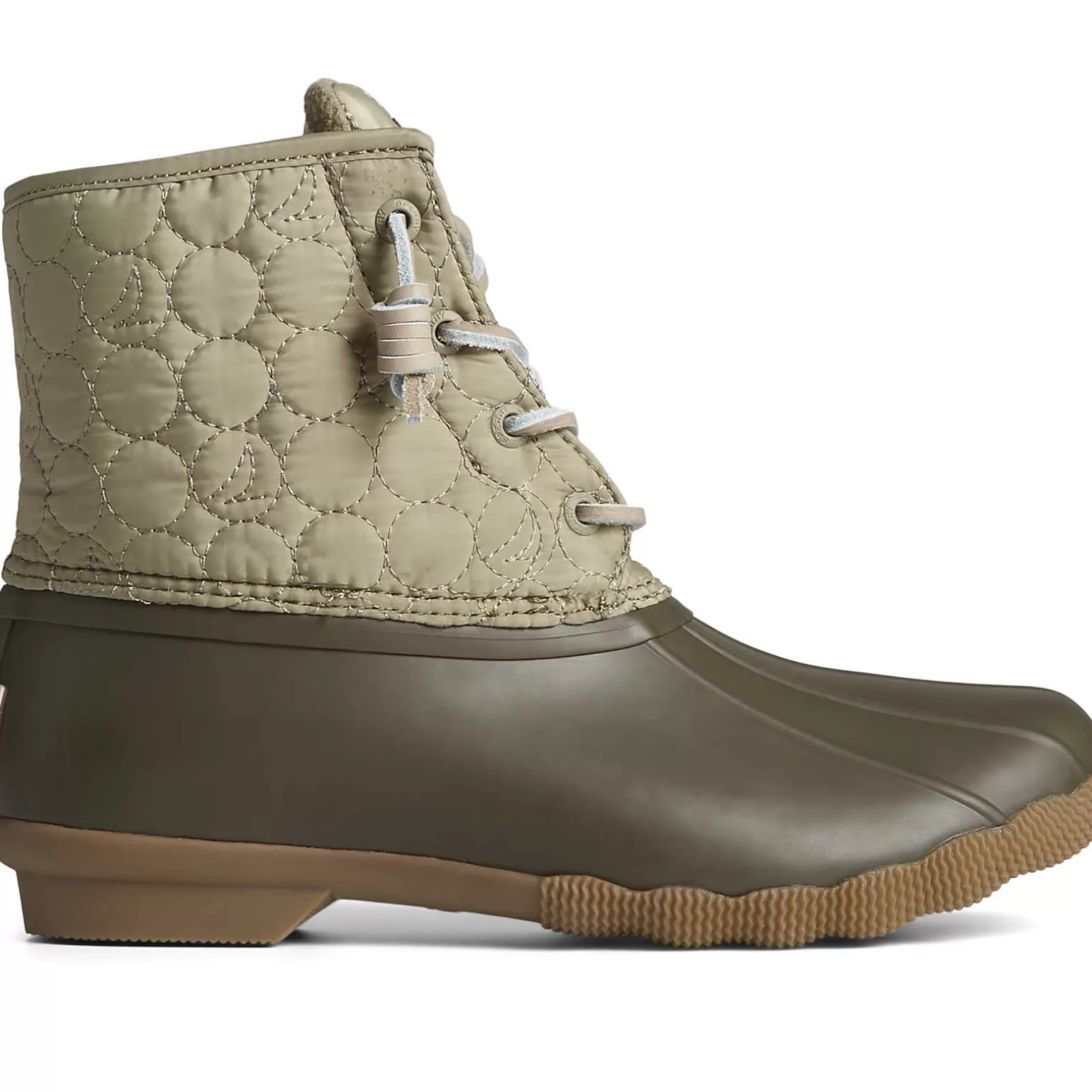 Saltwater Duck Boot | Sale*Sperry Women's Saltwater™ Circle Nylon Duck Boot Olive