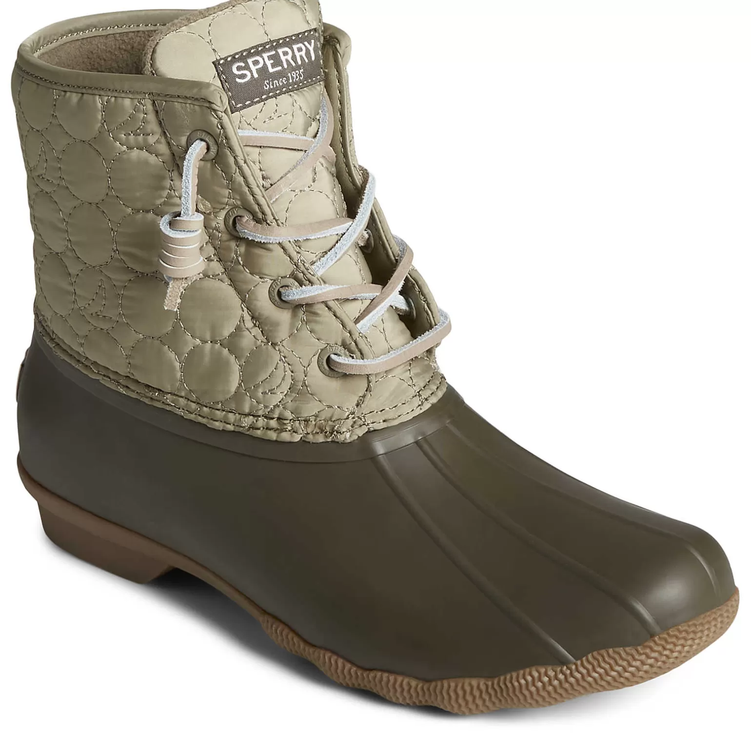 Saltwater Duck Boot | Sale*Sperry Women's Saltwater™ Circle Nylon Duck Boot Olive