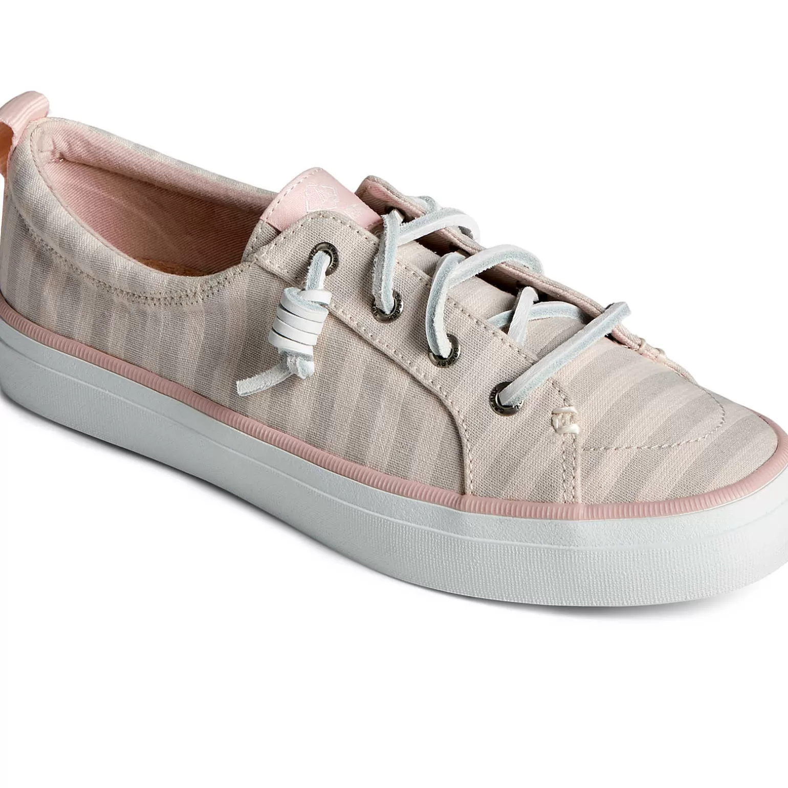 SeaCycled | Sale*Sperry Women's SeaCycled™ Crest Vibe Striped Textile Sneaker Grey