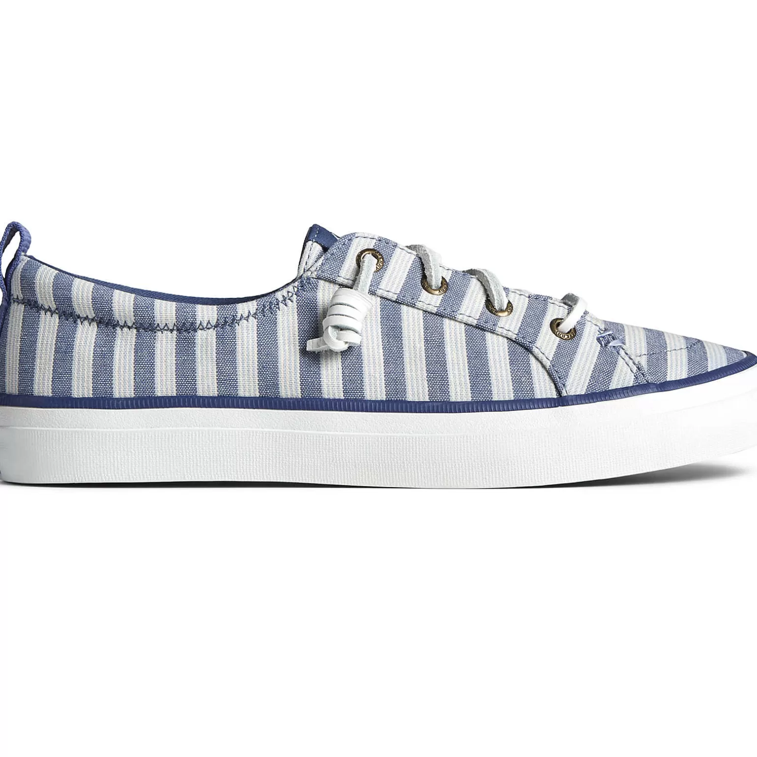 SeaCycled | Sale*Sperry Women's SeaCycled™ Crest Vibe Striped Textile Sneaker Navy