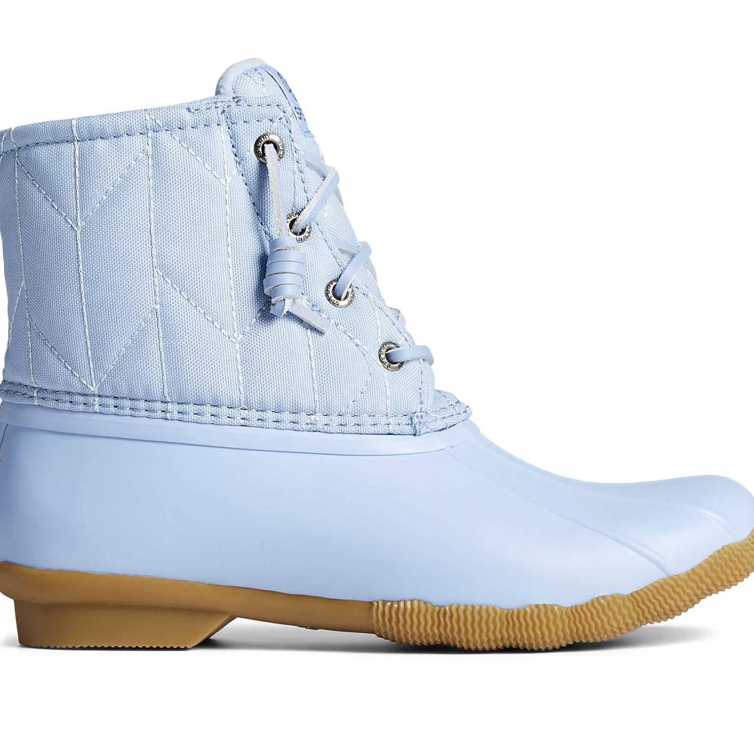 Saltwater Duck Boot | SeaCycled*Sperry Women's SeaCycled™ Saltwater Nylon Duck Boot Light Blue